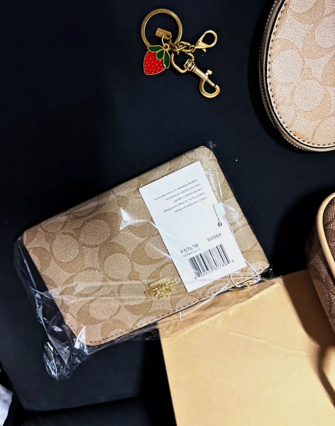 Ensemble de pochettes Coach beige – Coach – beige – taille Taille unique 3