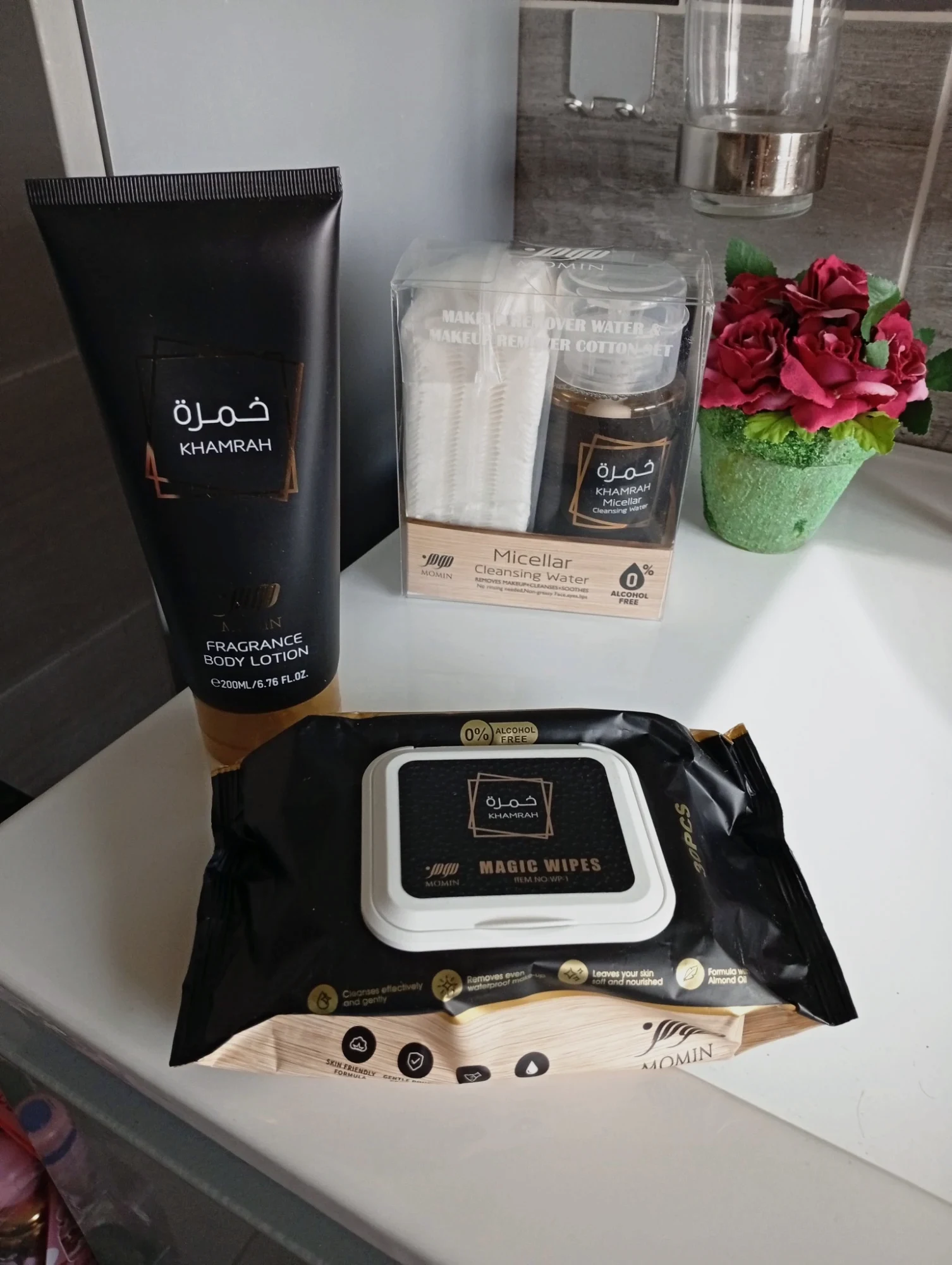 Lot beauté homme Khamrah – Monin
