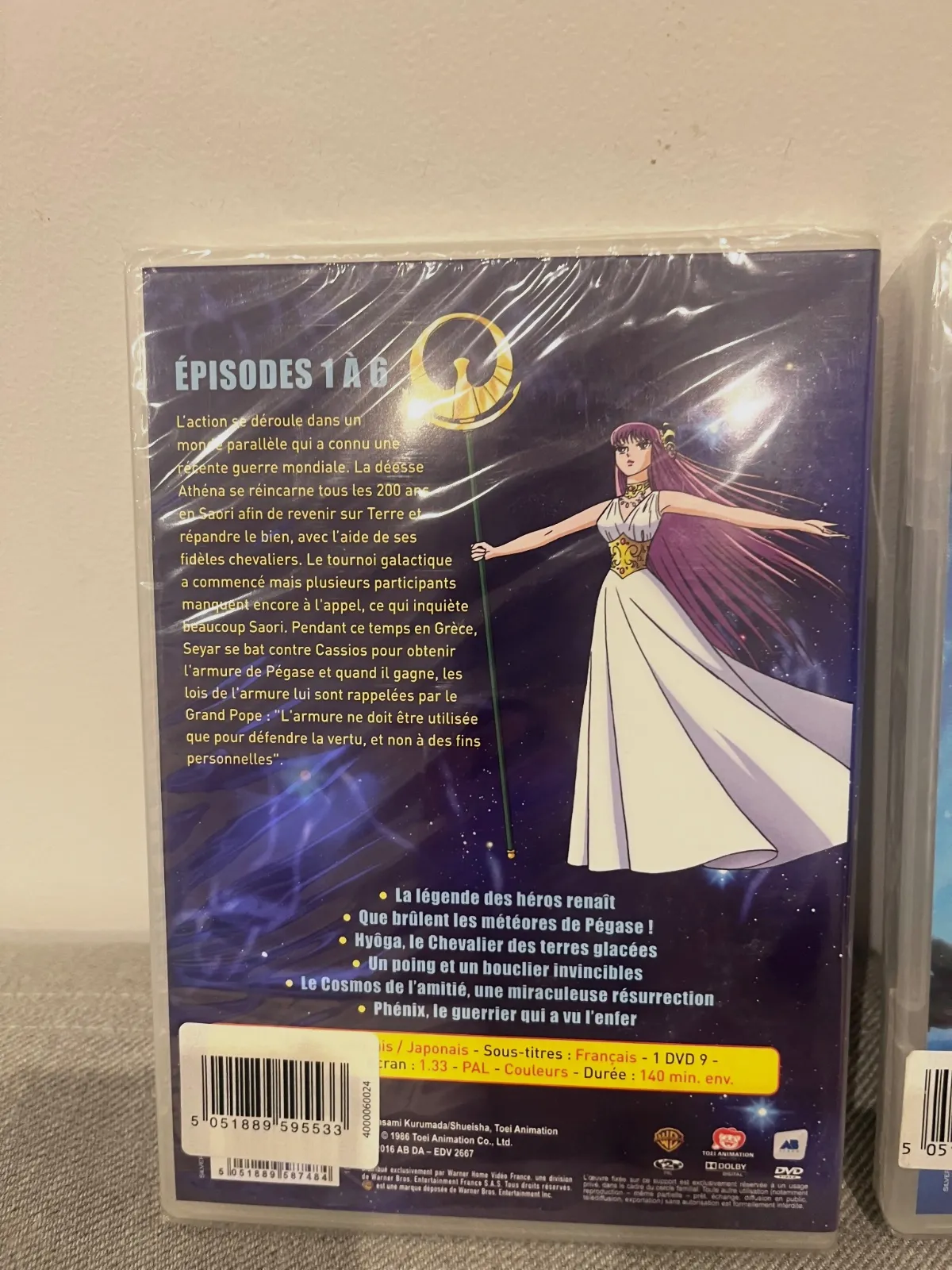 DVD. Les chevaliers du zodiaque. – Manga 5