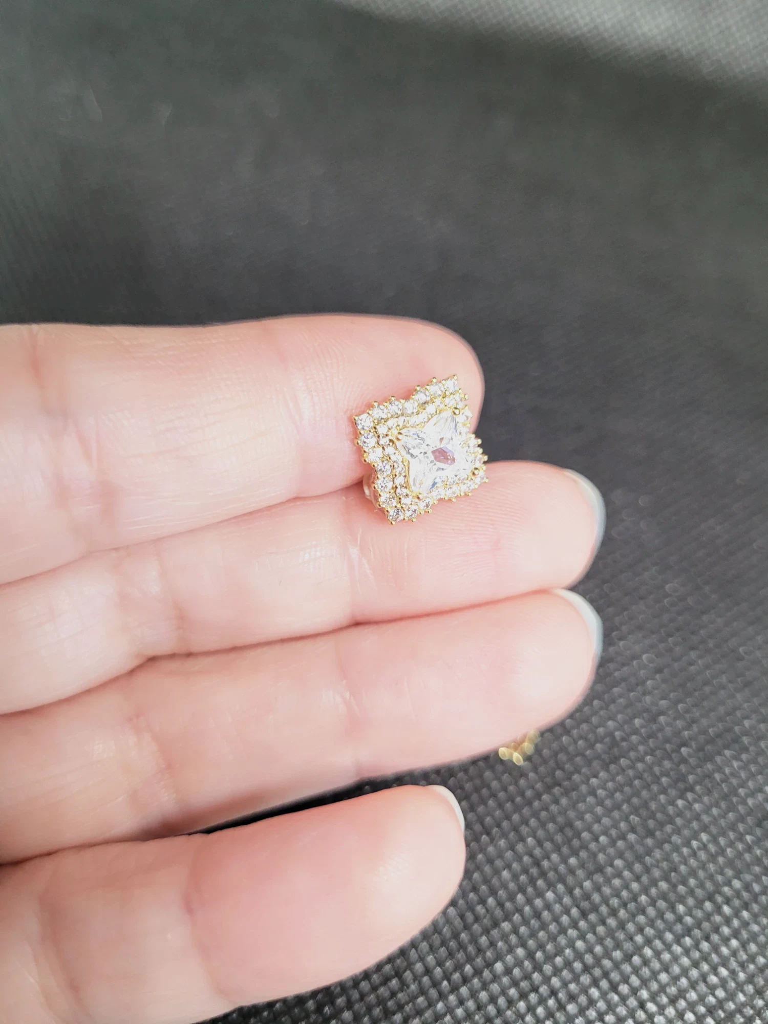 Boucles d'oreilles en acier inoxydable