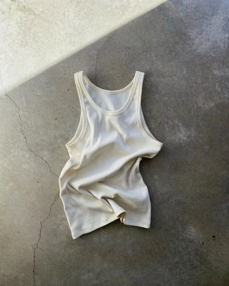 Débardeur blanc côtelé Iro – Iro – blanc – taille S 3