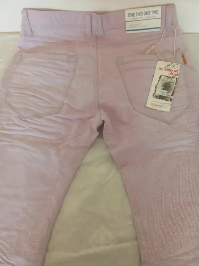 Jean One Two One Two rose – One Two One Two – taille 42 2