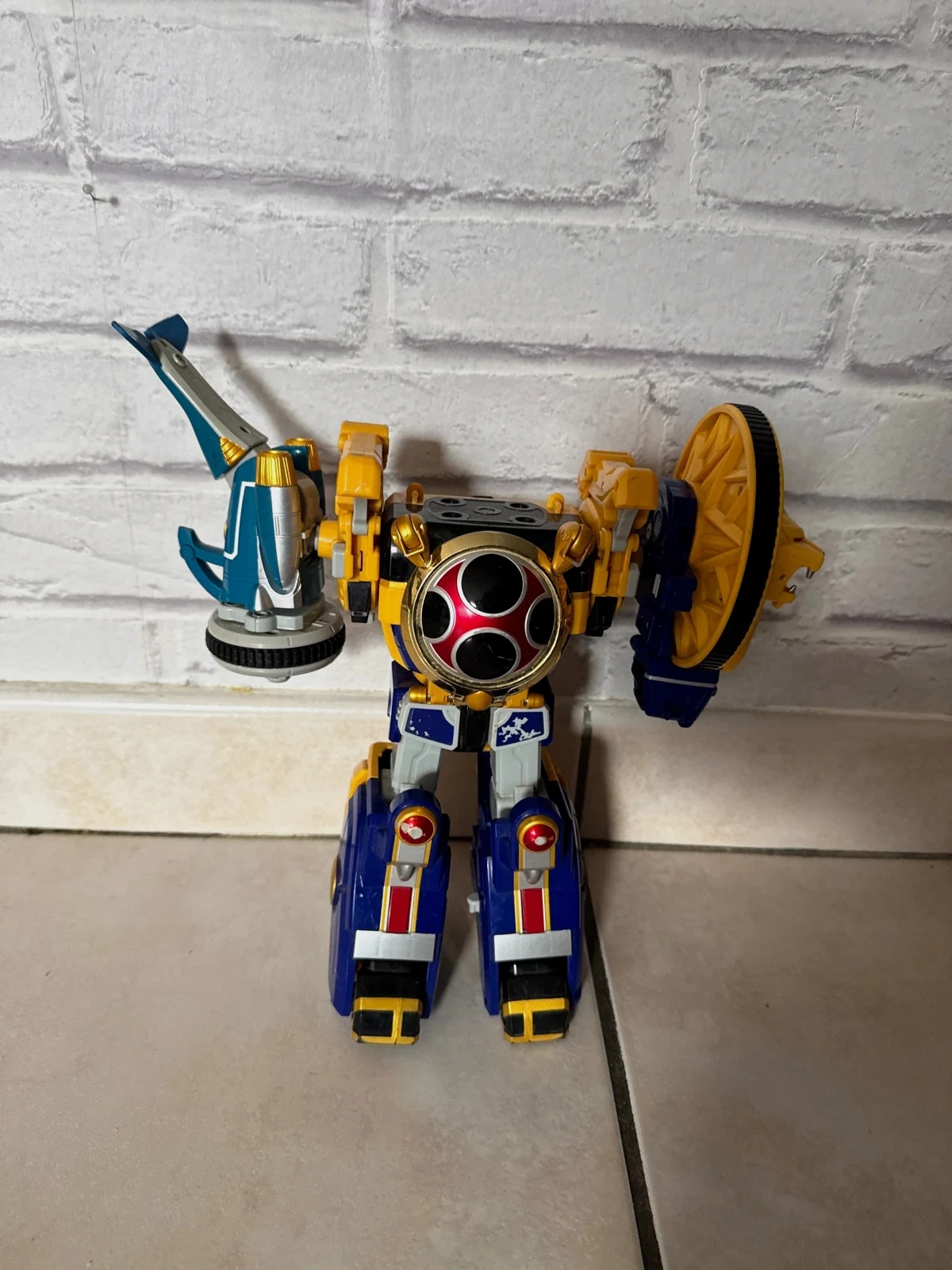 Power Rangers Ninja Storm Deluxe Storm Megazord Bandai 2002 Incomplet – Power Rangers – taille Taille unique