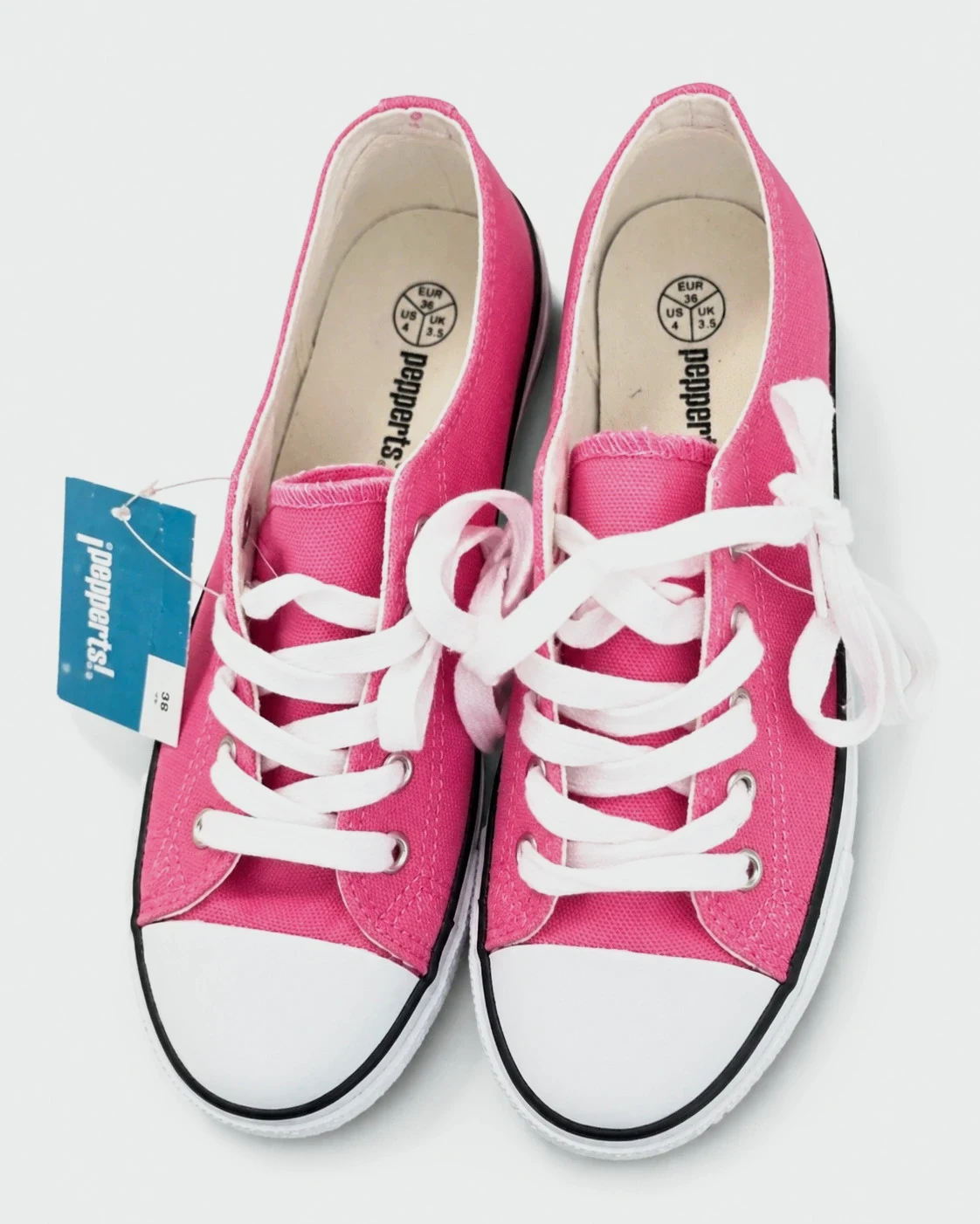 Zapatillas de lona Pepperts rosa T.36 Nuevas | Cómodas y perfectas para diario