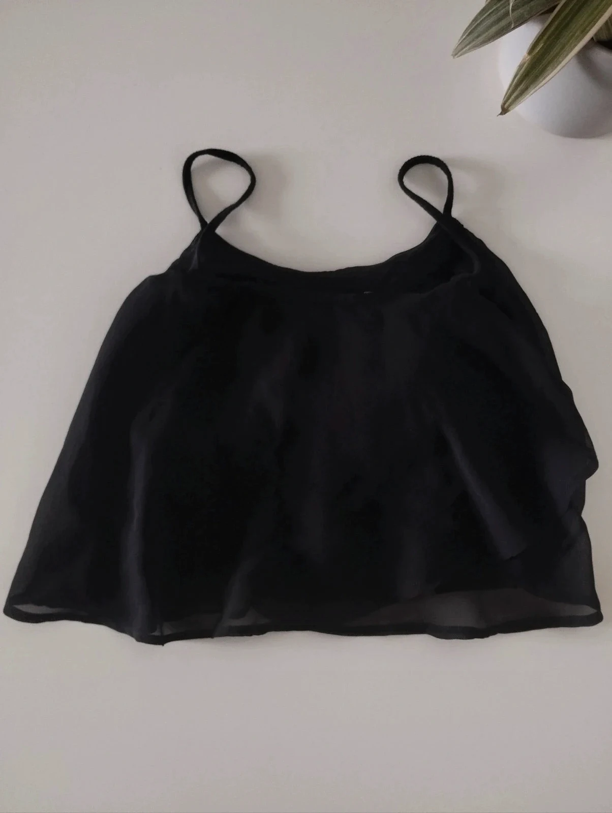 Top negro Bershka – Bershka – taille XS / 34 / 6