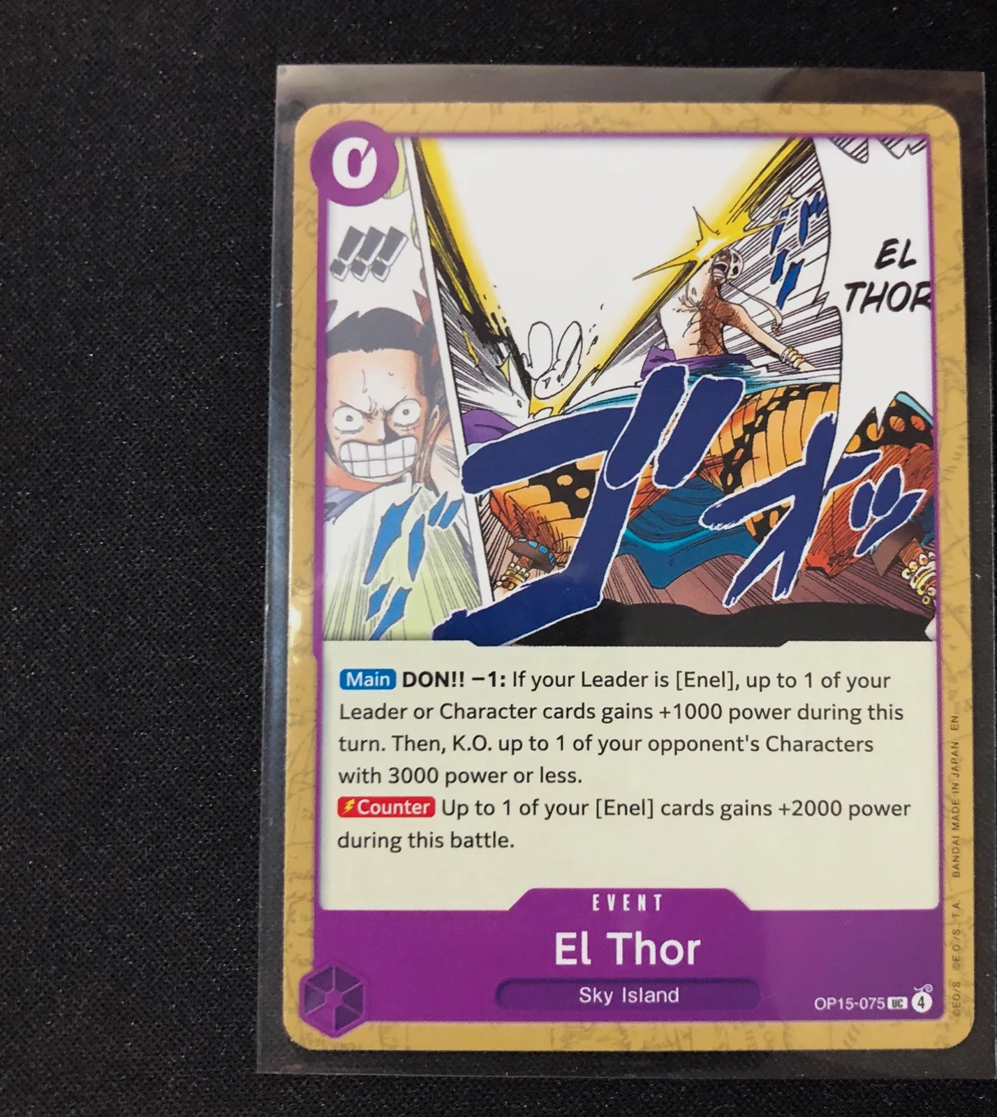 El Thor OP15-075 Uncommon Event