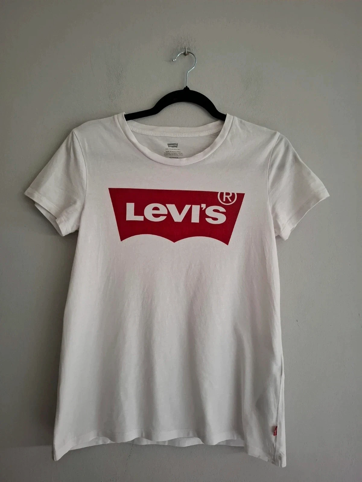 Camiseta Levi's Blanca Logo Rojo – Levi's – taille XS / 34 / 6