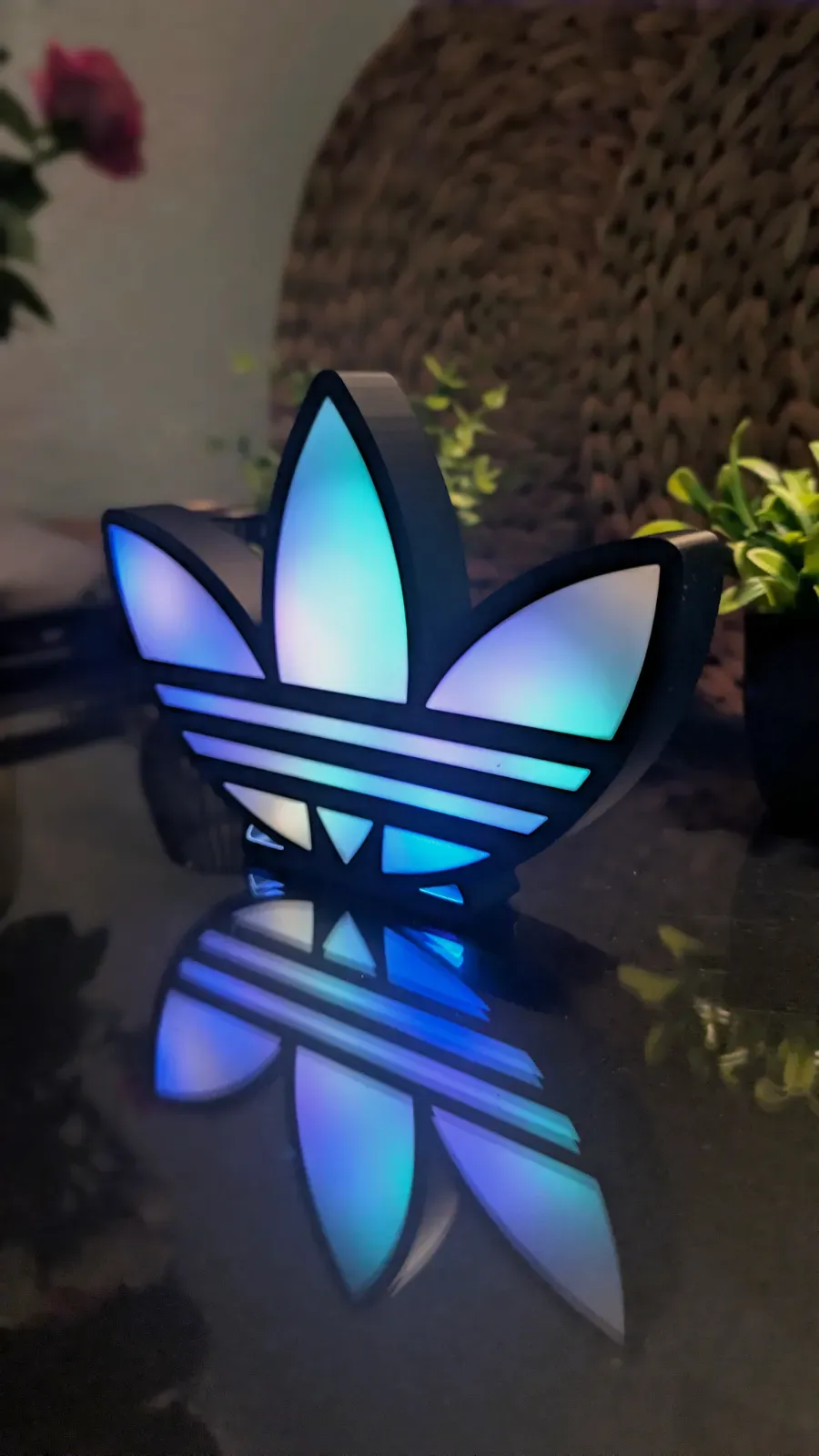 Adidas Trefoil LED Deko-Lampe Tischleuchte – Adidas 3