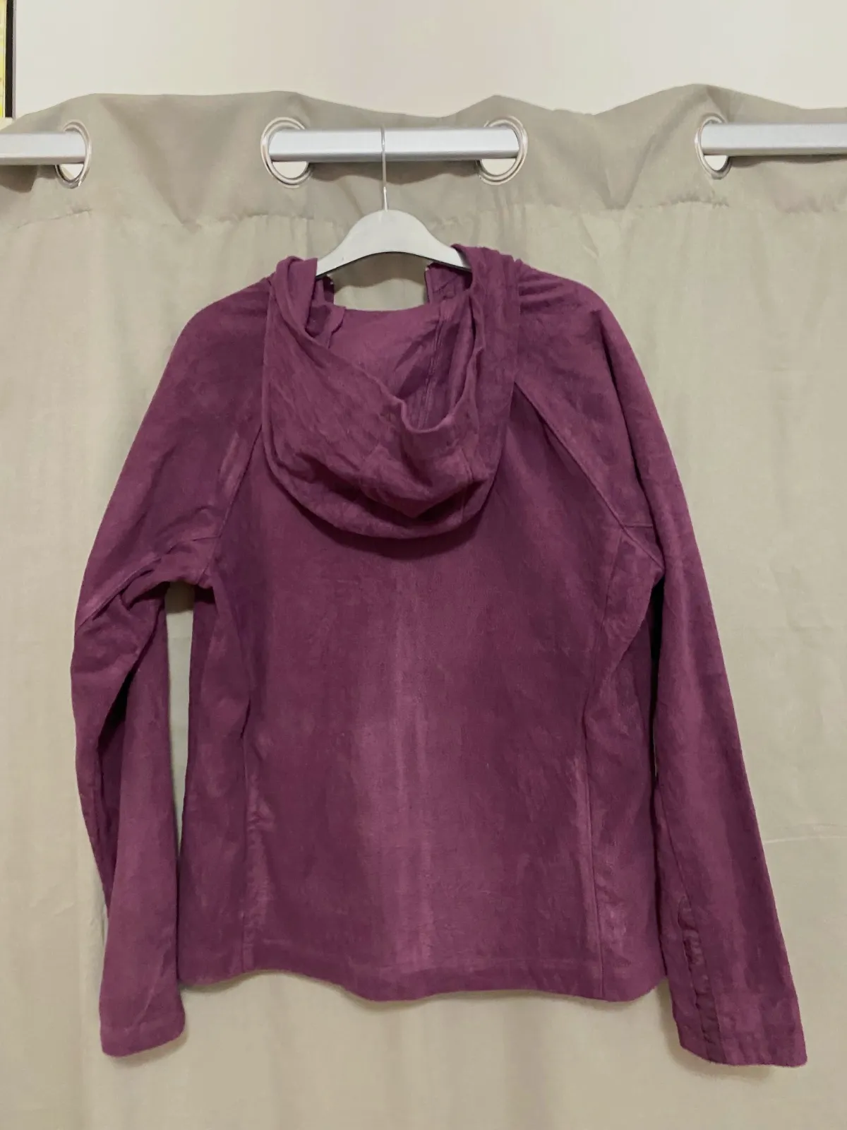 Veste polaire à capuche Columbia prune – Columbia – taille XL 3