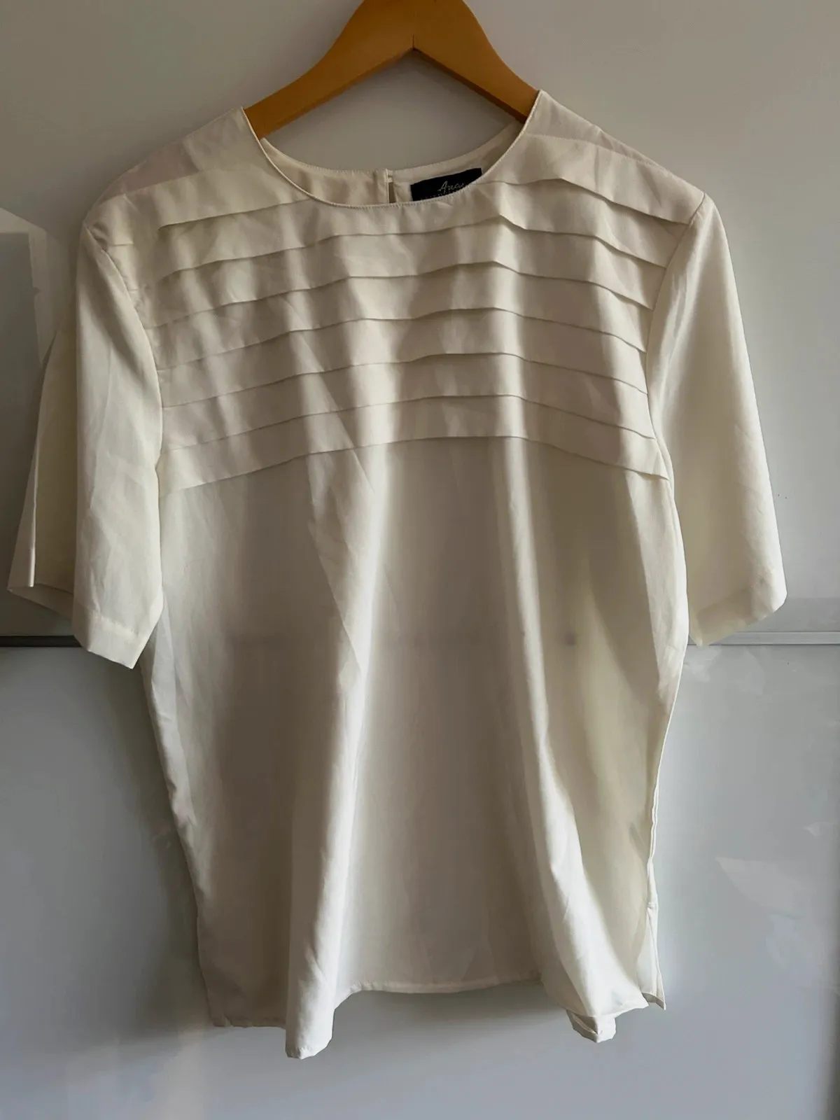 Blouse Weyburn 40 écrue fluide ample chic – Anne Weyburn – taille L / 40 / 12 2