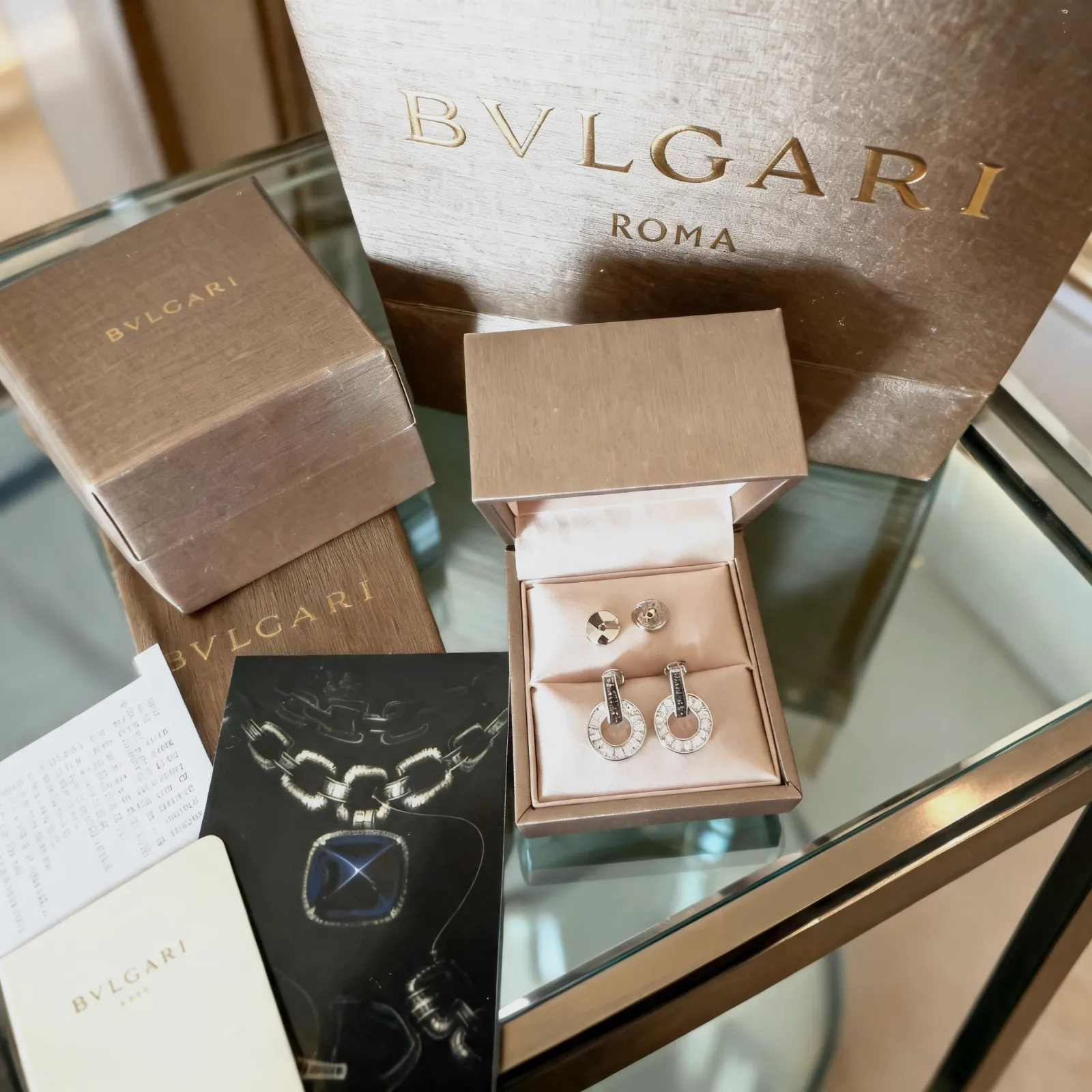 Parure bijoux Bvlgari argenté – Bvlgari – argenté 2