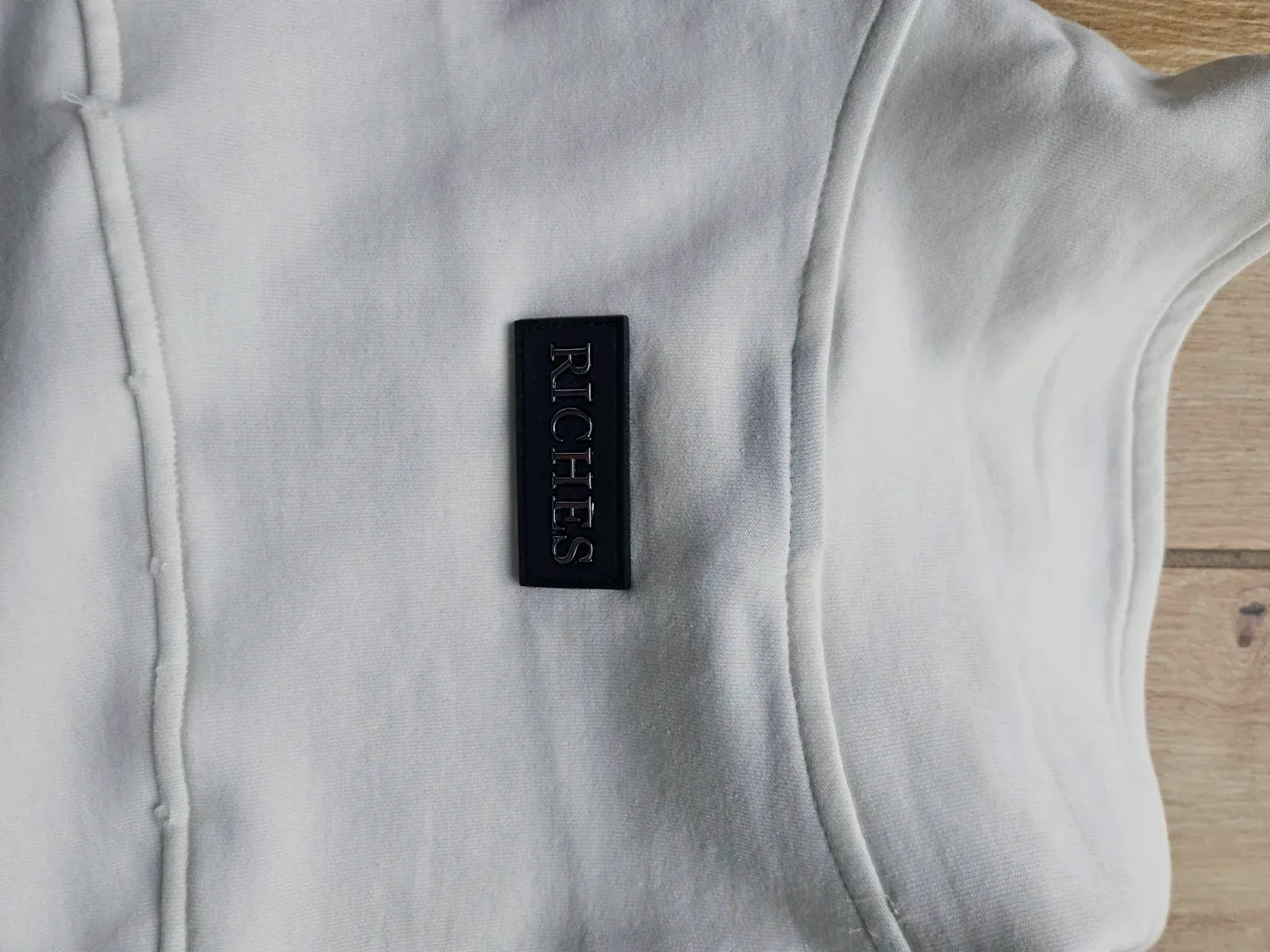 Survêtement blanc col polo manches courtes – Riches Paris – blanc – taille S 9