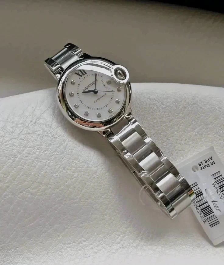 Montre Cartier Ballon Bleu acier inoxydable