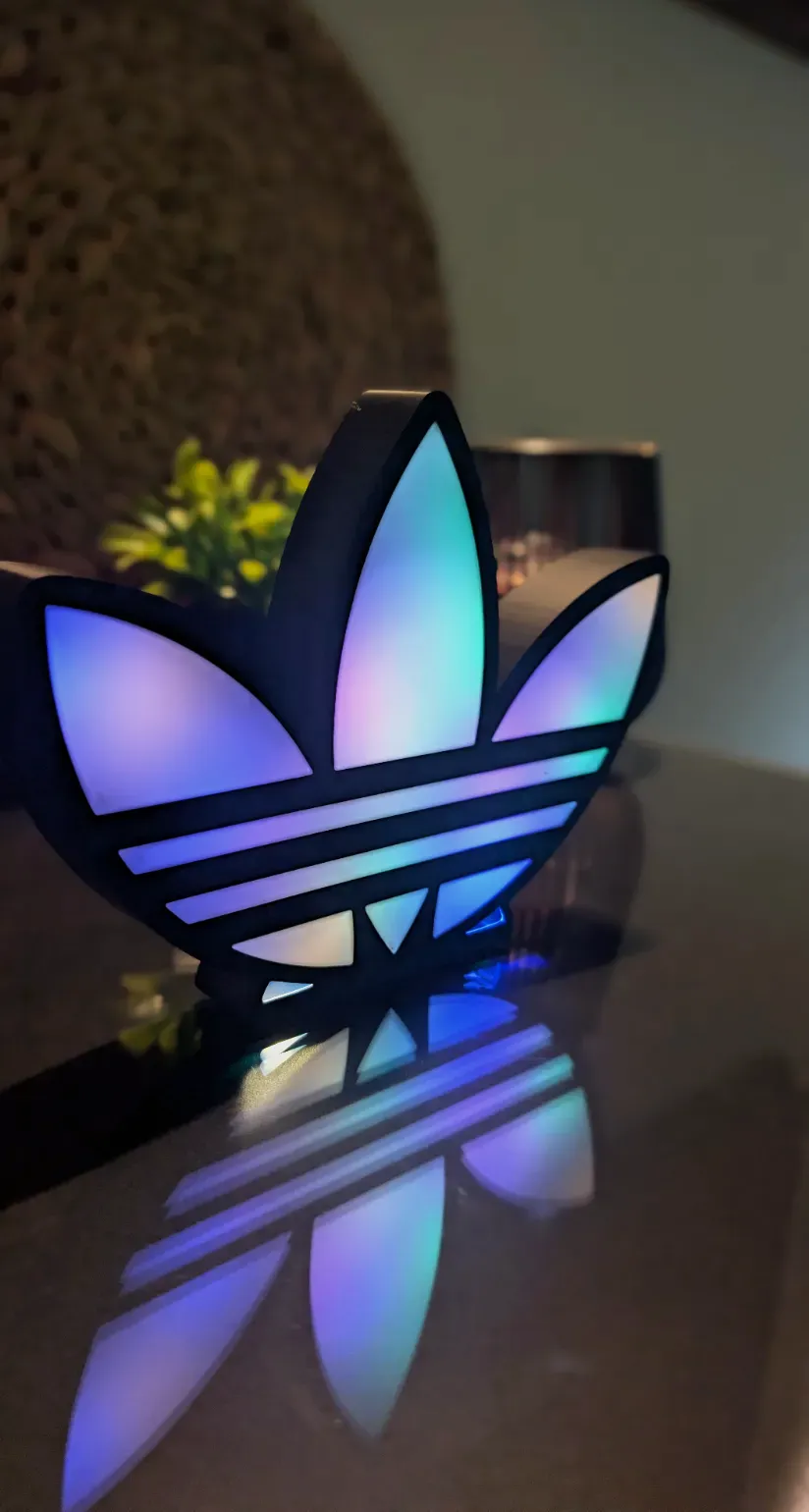 Adidas Trefoil LED Deko-Lampe Tischleuchte – Adidas 2