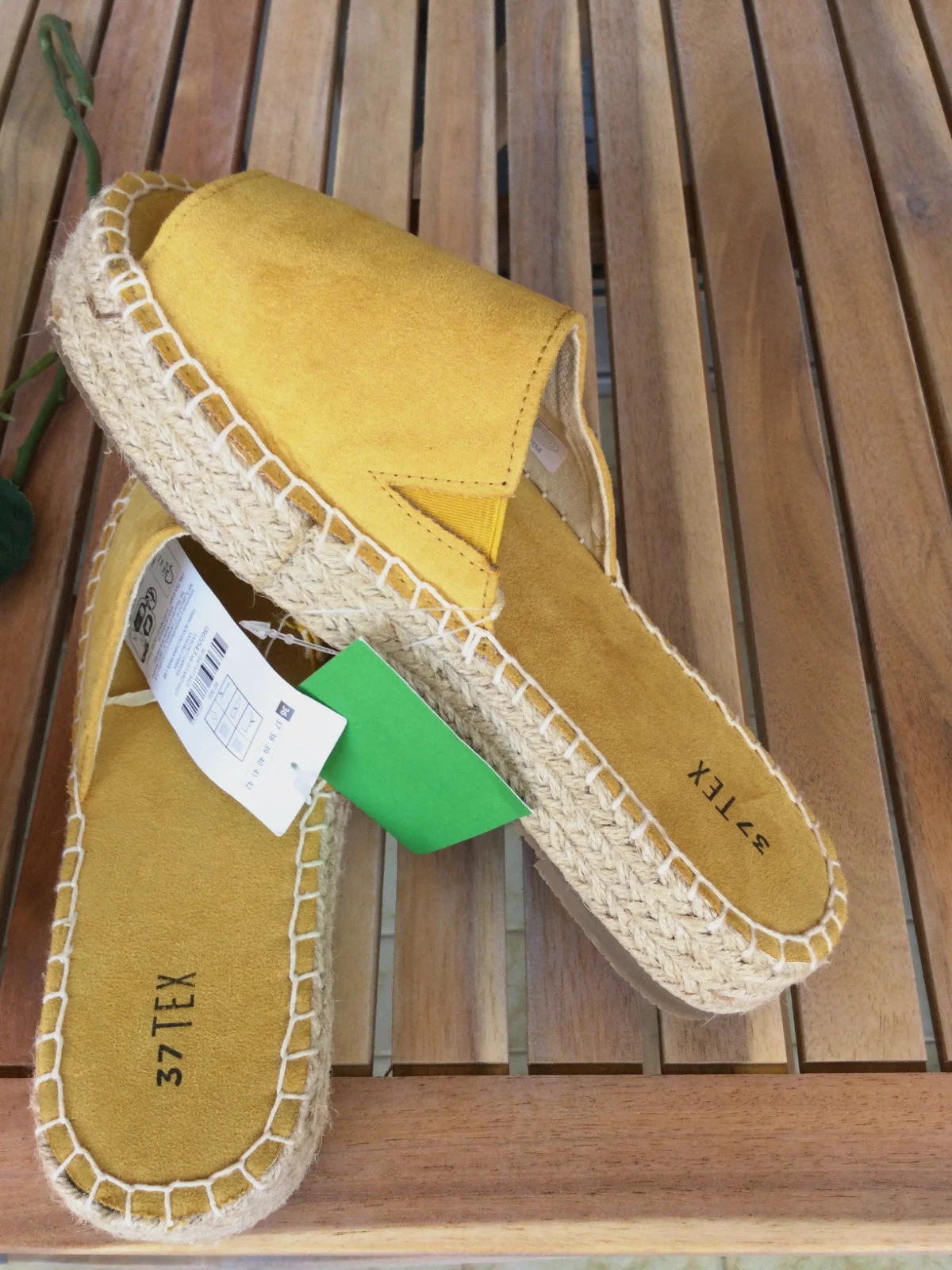 Zuecos de yute⭐ – TEX – taille 37