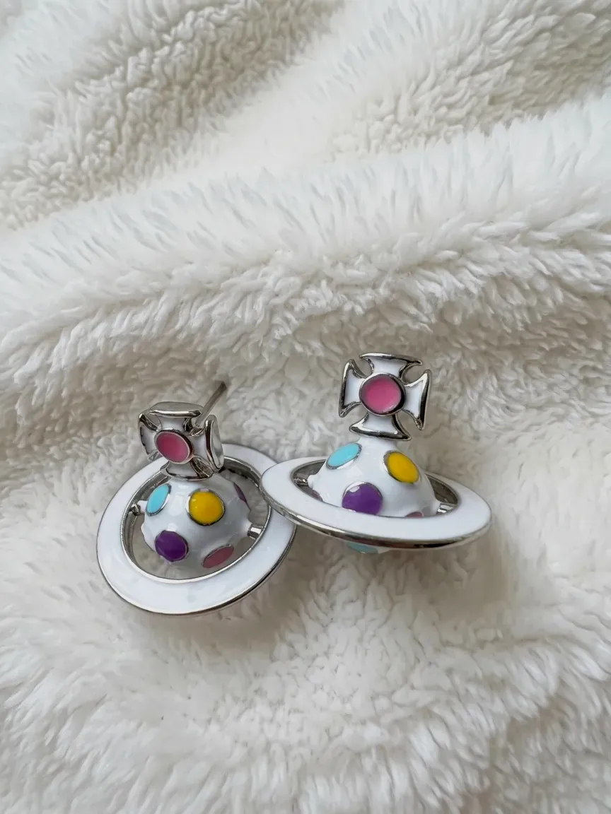 Boucles d'oreilles Vivienne Westwood orbes – Vivienne Westwood – multicolore – taille Taille unique 2