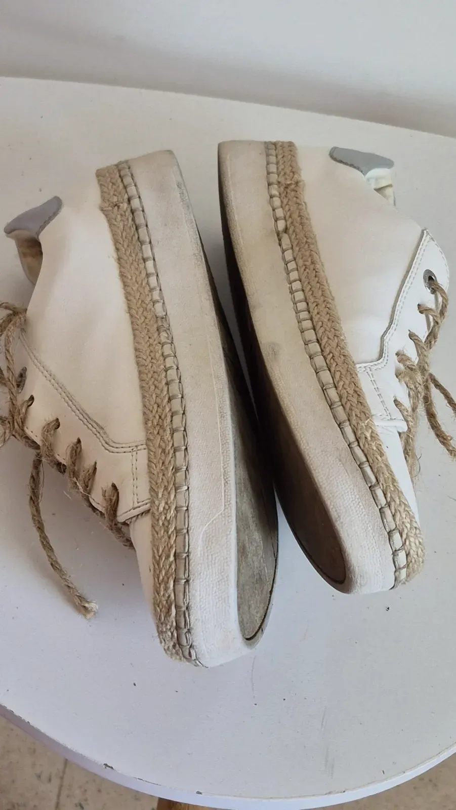 Baskets Tom Tailor blanches – Tom Tailor – taille EU 37 4