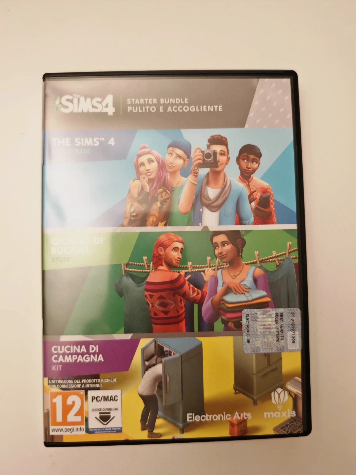 Les Sims 4 Starter Bundle PC/Mac – Jeu de base + 2 packs – Code de téléchargement inclus