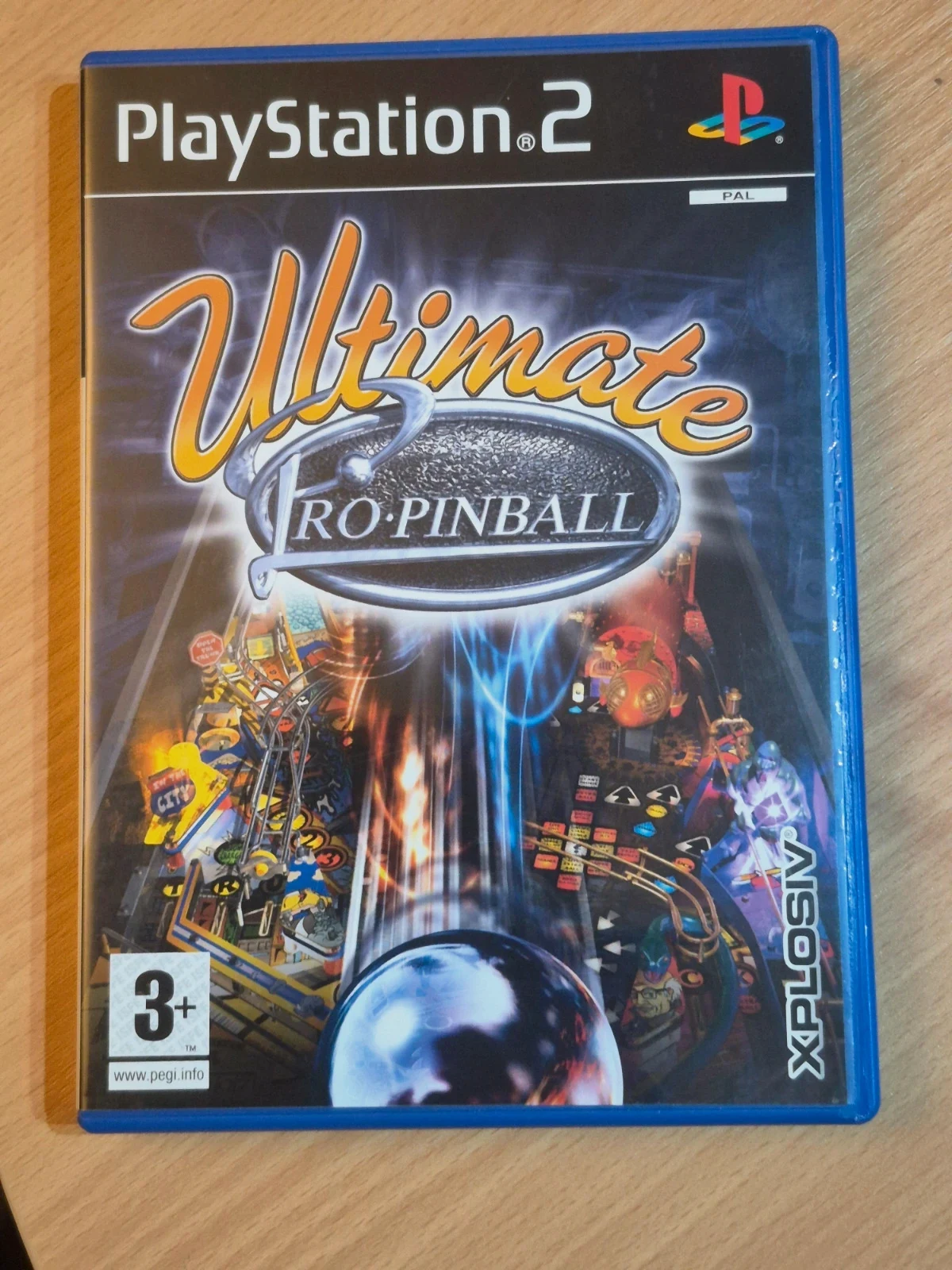 Jeu Ultimate pro pinball pour PS2 complet