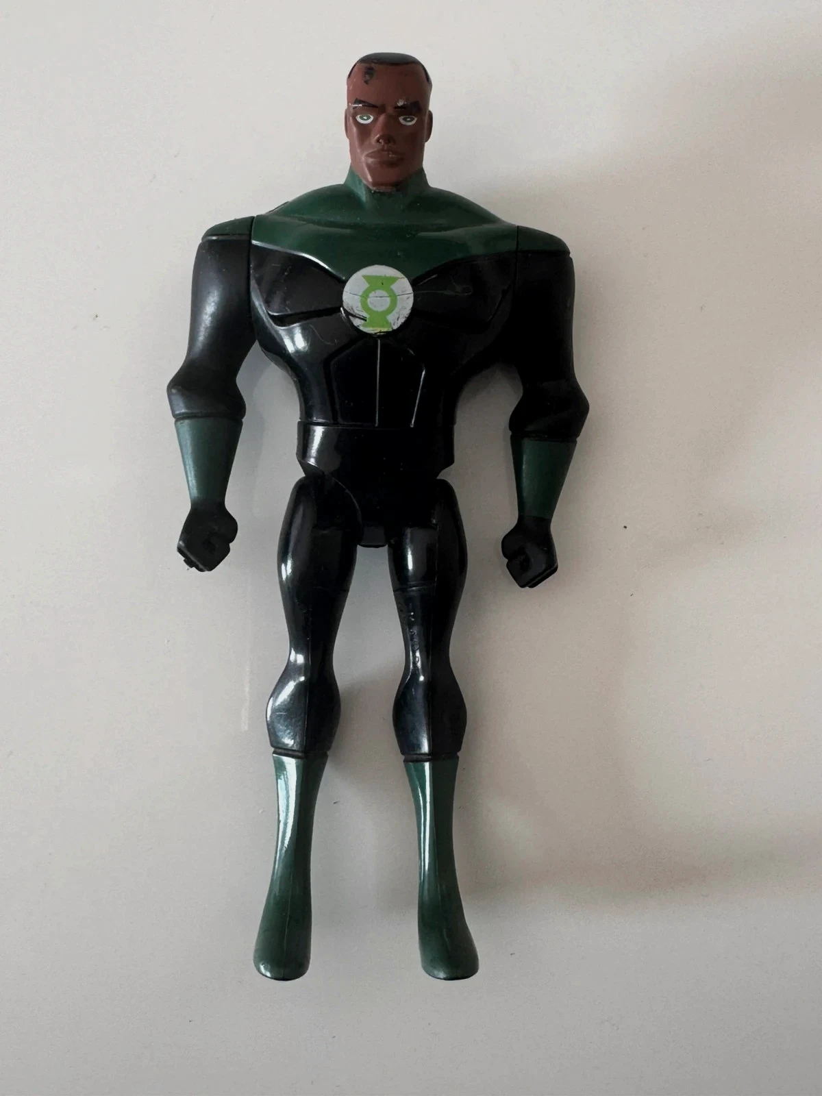 Figurine Green Lantern Justice League John Stewart 2009 15cm – Justice League – taille Prématuré, jusqu'à 44cm