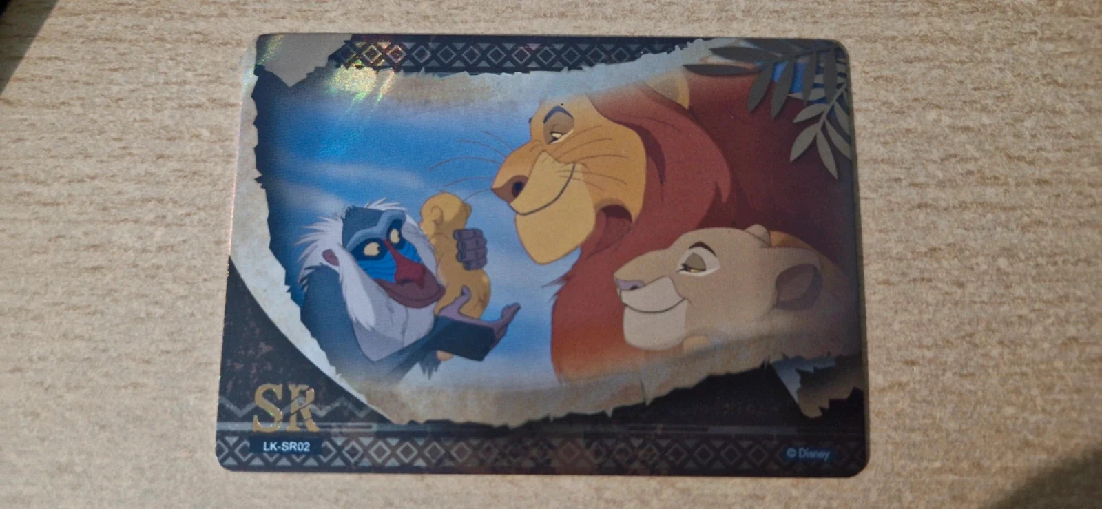 Carte le roi lion – Cardfun