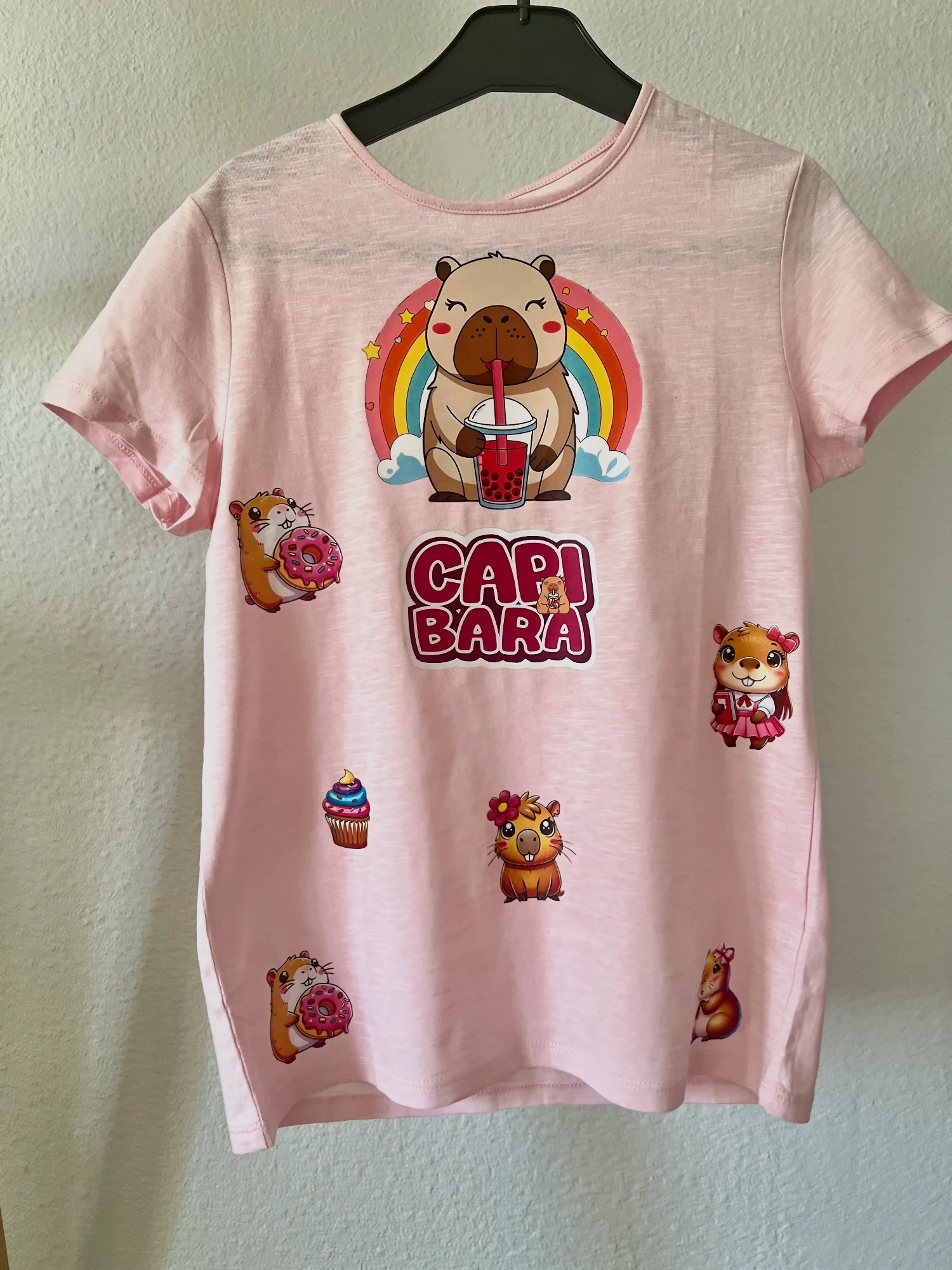 TEE shirt fille capybara – Capybara – taille 10 ans