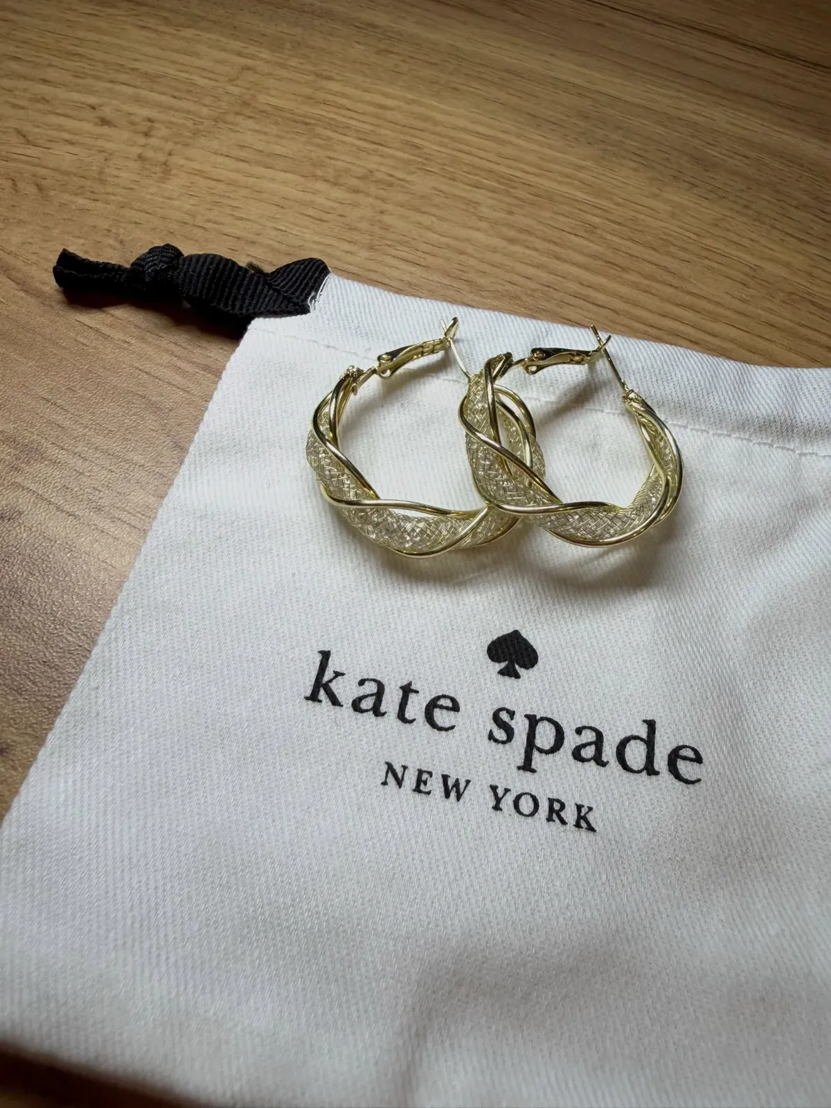 Créoles torsadées dorées Kate Spade New York – Kate Spade – doré – taille Taille unique 3