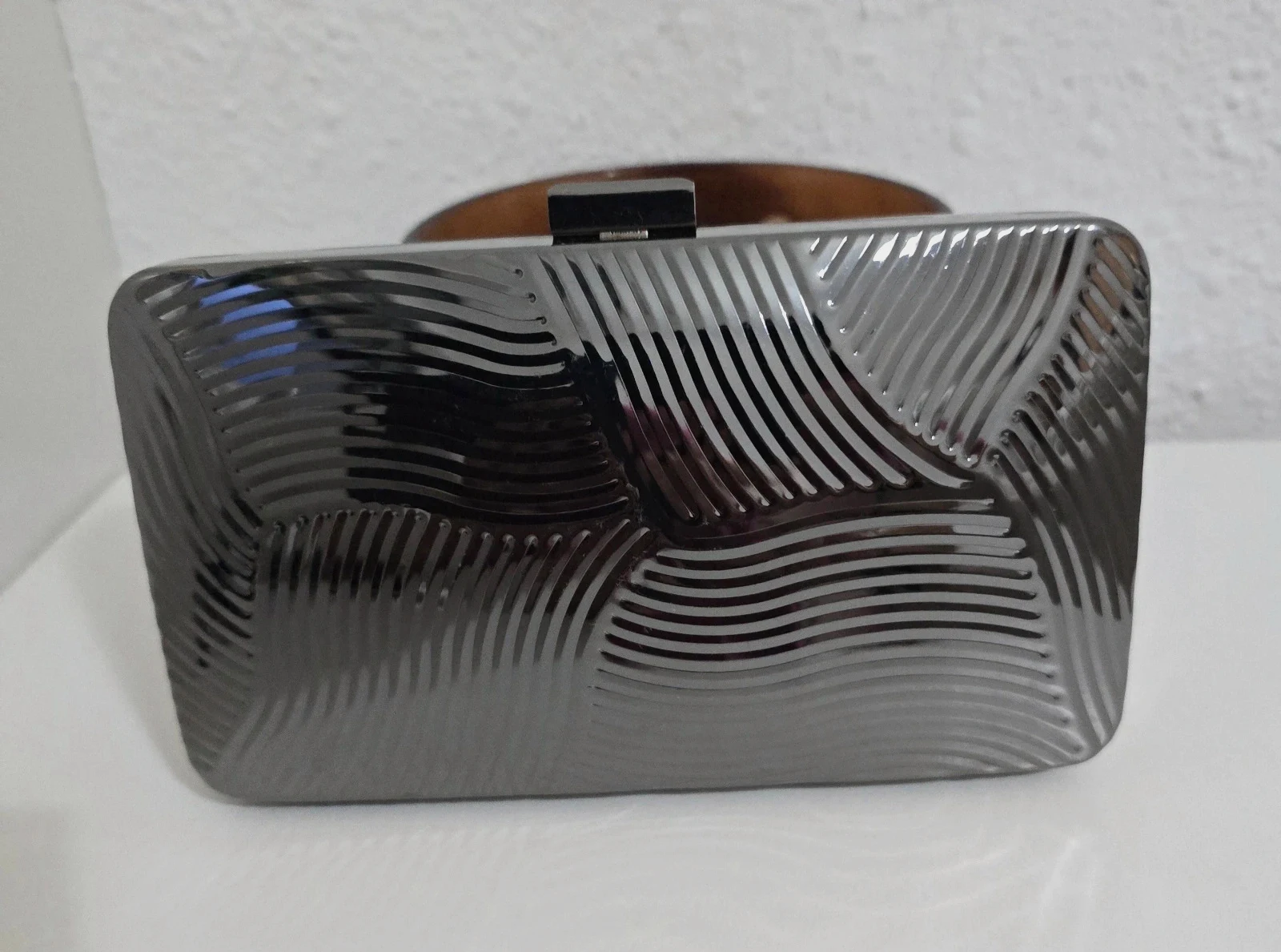 Clutch de Fiesta plateada 💕