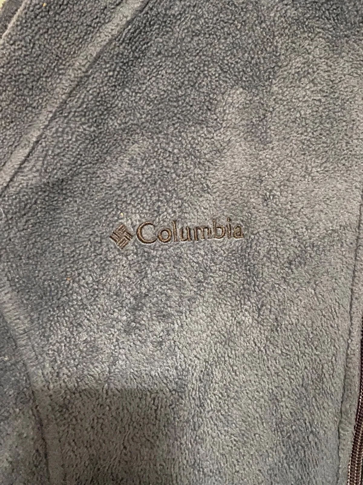 Veste polaire zippée Columbia bleu marine – Columbia – taille M 4