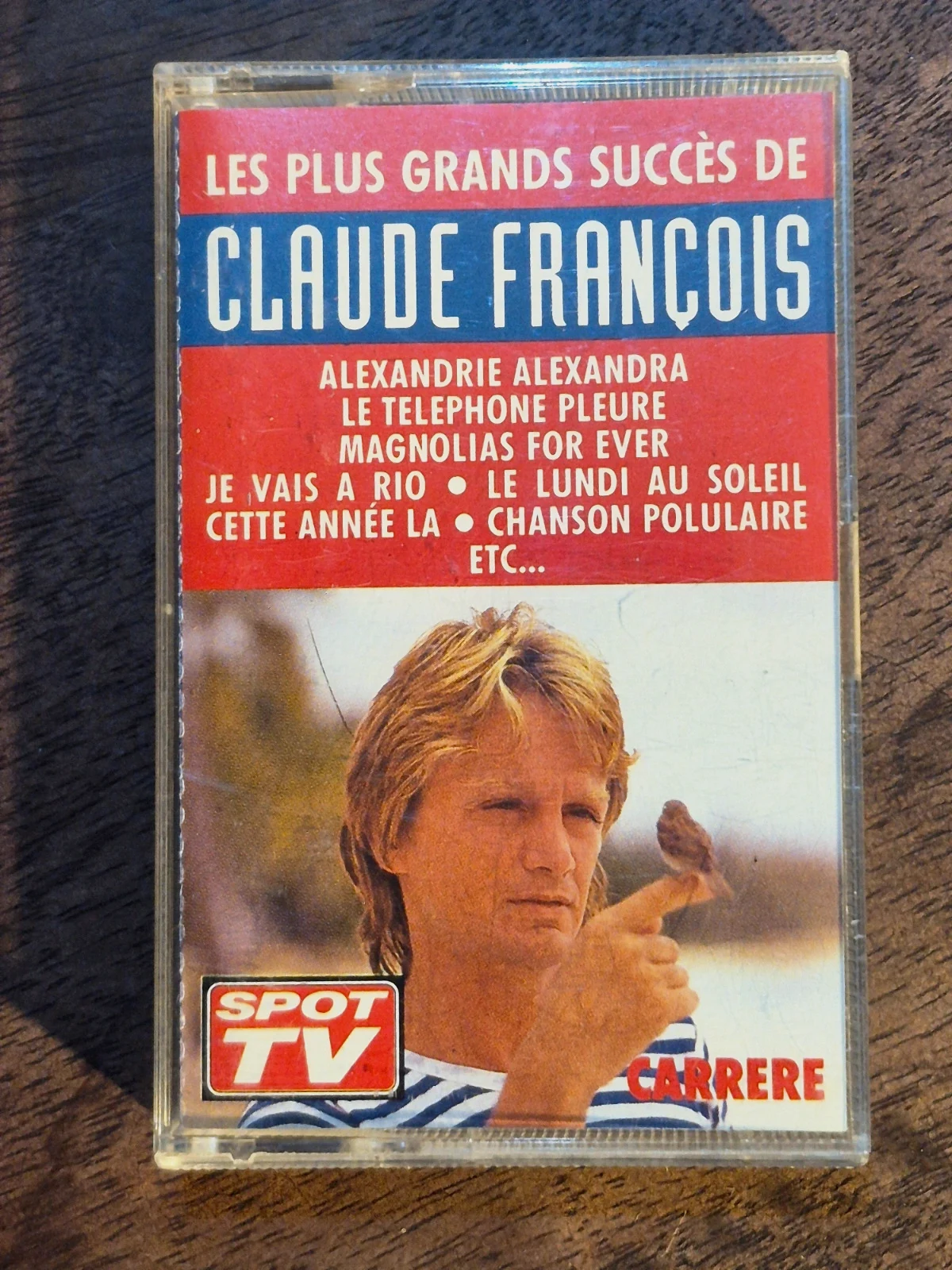 K7 Cassette Audio Vintage Claude François - Les Plus Grands Succès (Carrere)
