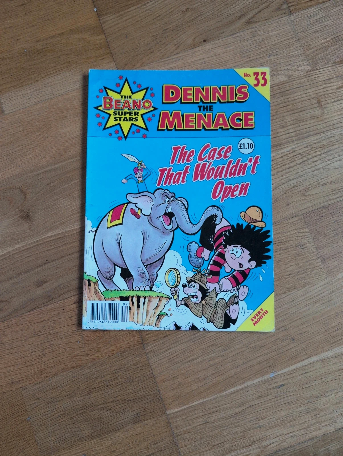 Vintage The Beano Super Stars comic