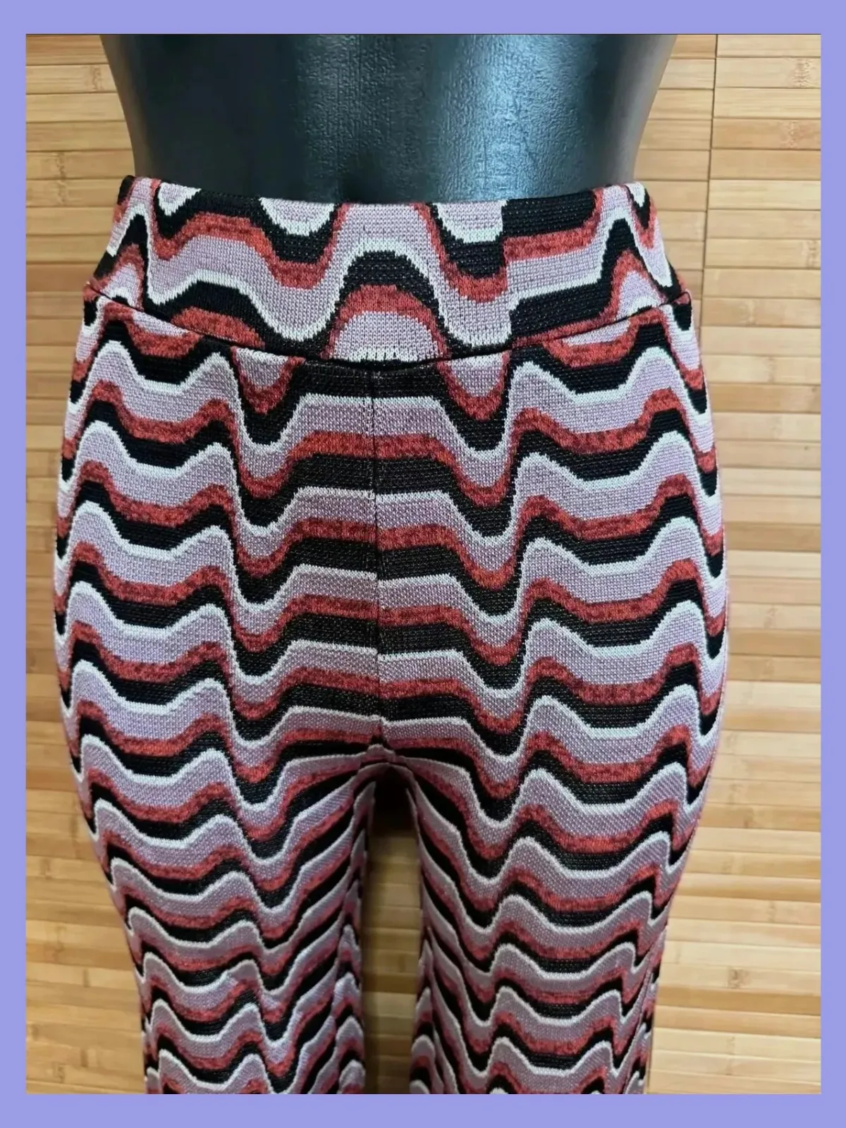 Pantalones campana estampados vintage , talla única para XS/S 😍 – Vintage Dressing – taille Taille unique 3