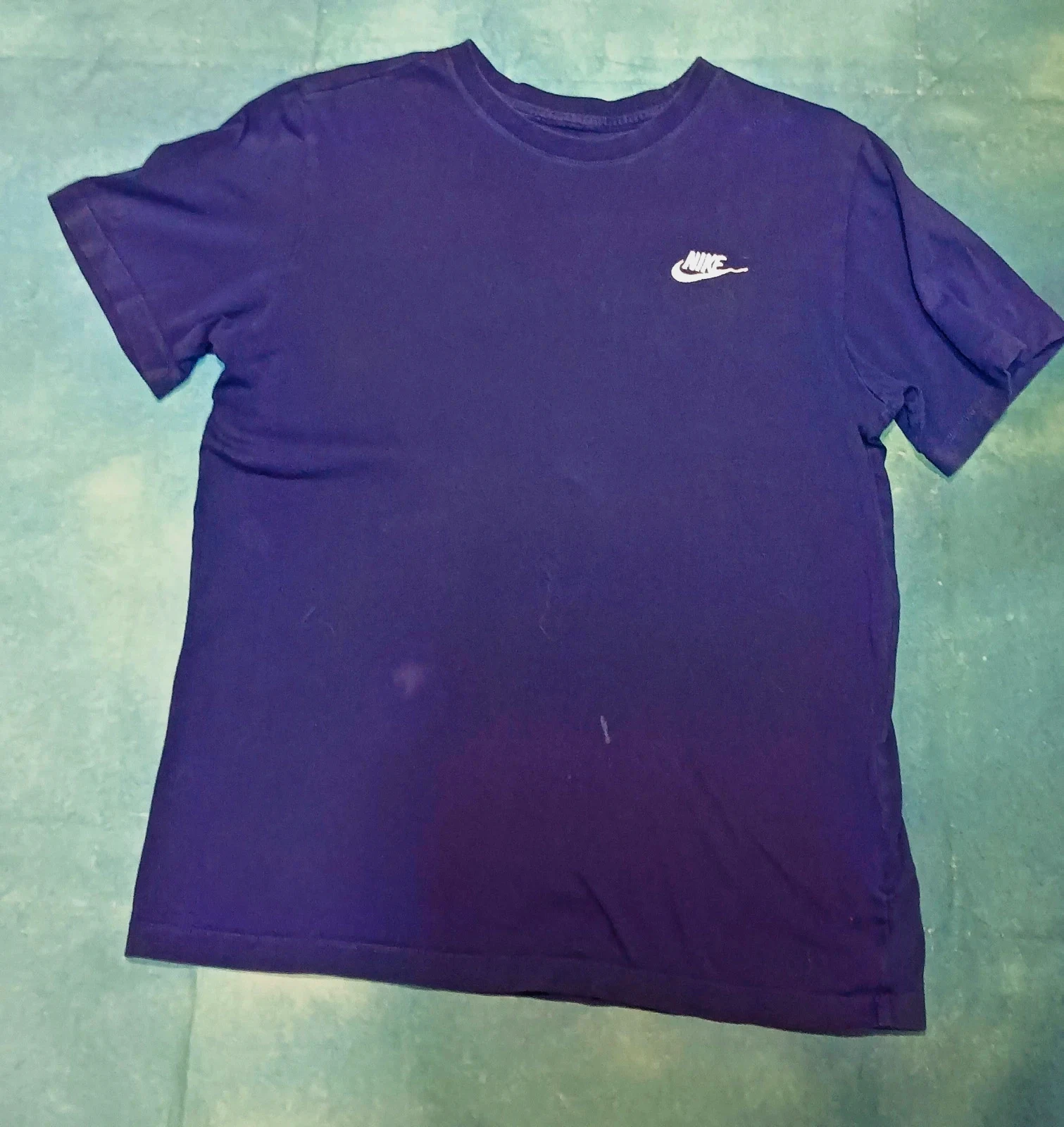 Camiseta / t-shirt Nike talla S coloz axul oroginal logp blanco – Nike – taille S