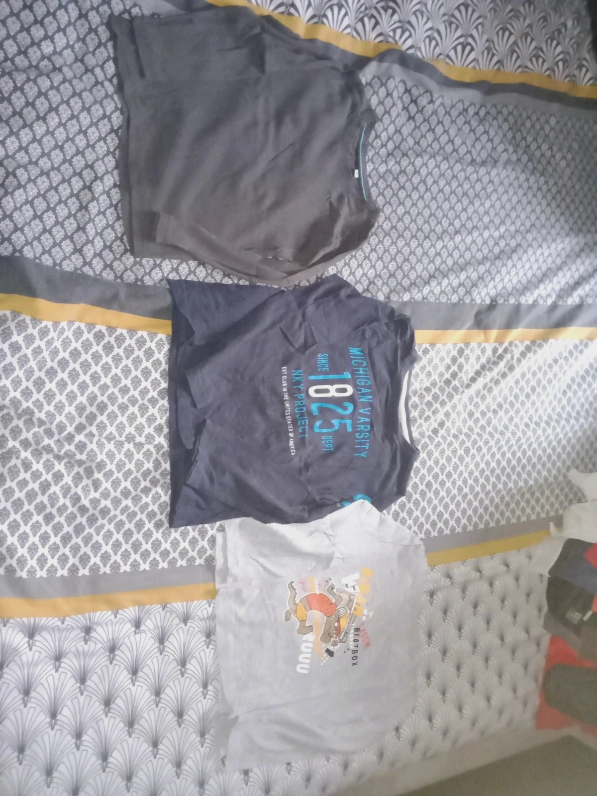 Lot de 3 t-shirt manches longues