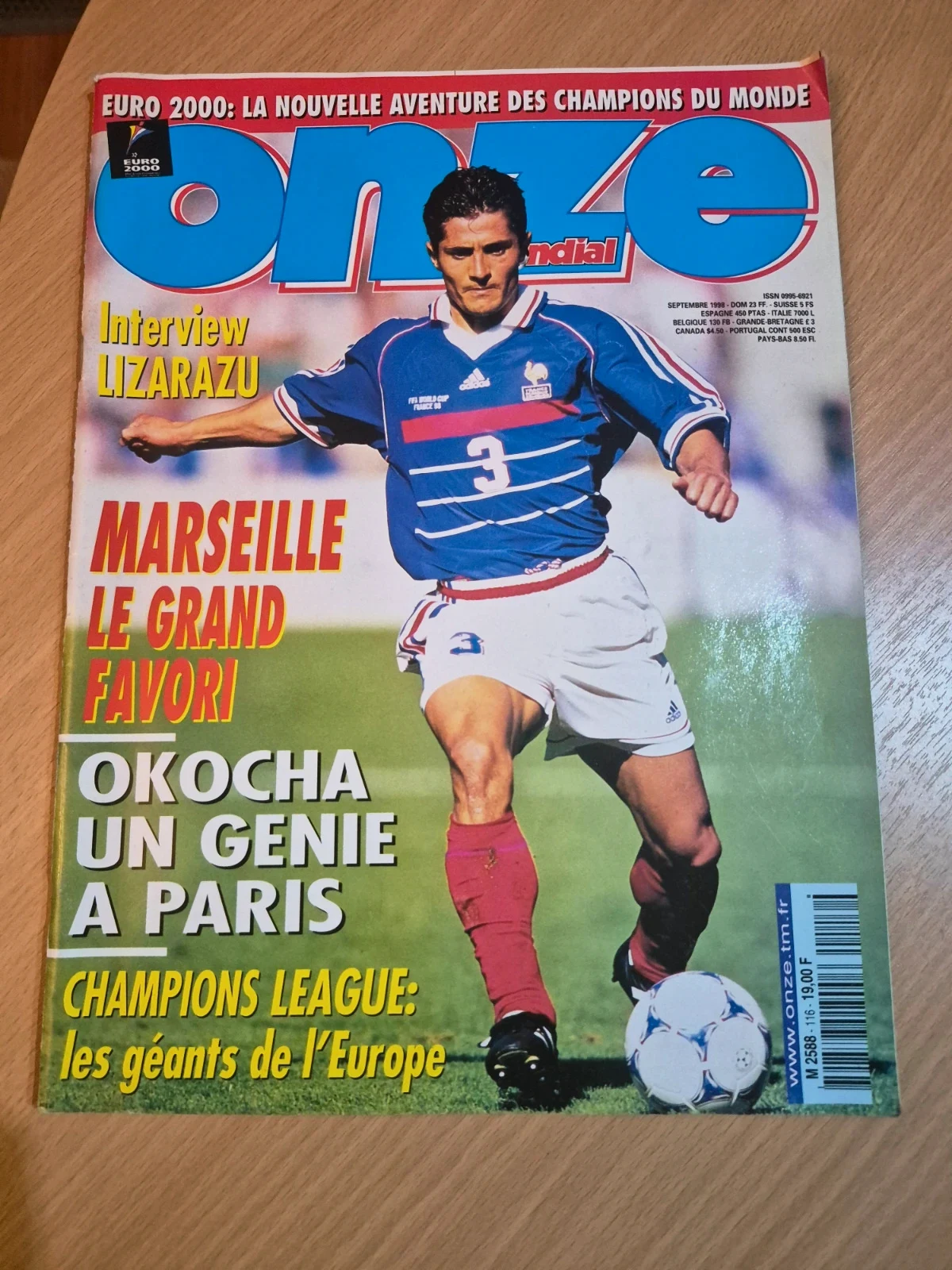Onze Mondial Septembre 1998