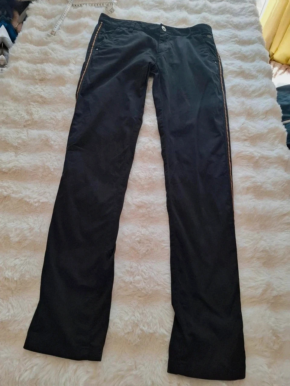 Pantalon Chino Slim Noir Ddp T.37 (27/37)
