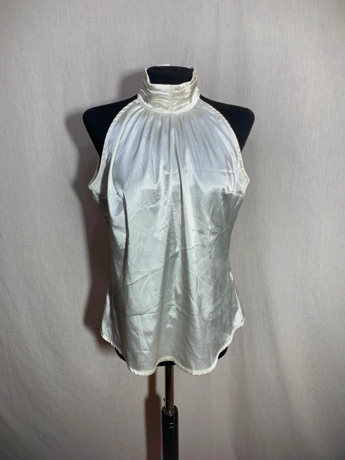 Blusa Halter de Cuello Alto | High Neck Halter Blouse | Faruk – FARUK – taille XXXL / 46 / 18