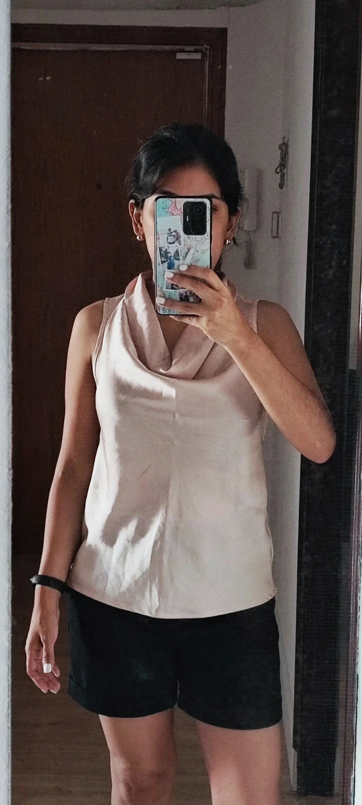 Blusa palo rosa sin mangas – Shein – taille S / 36 / 8