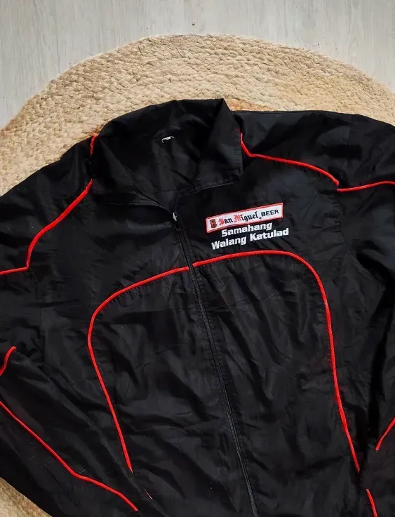 Veste légère San Miguel Beer noire et rouge – San Miguel – bleu – taille M 5