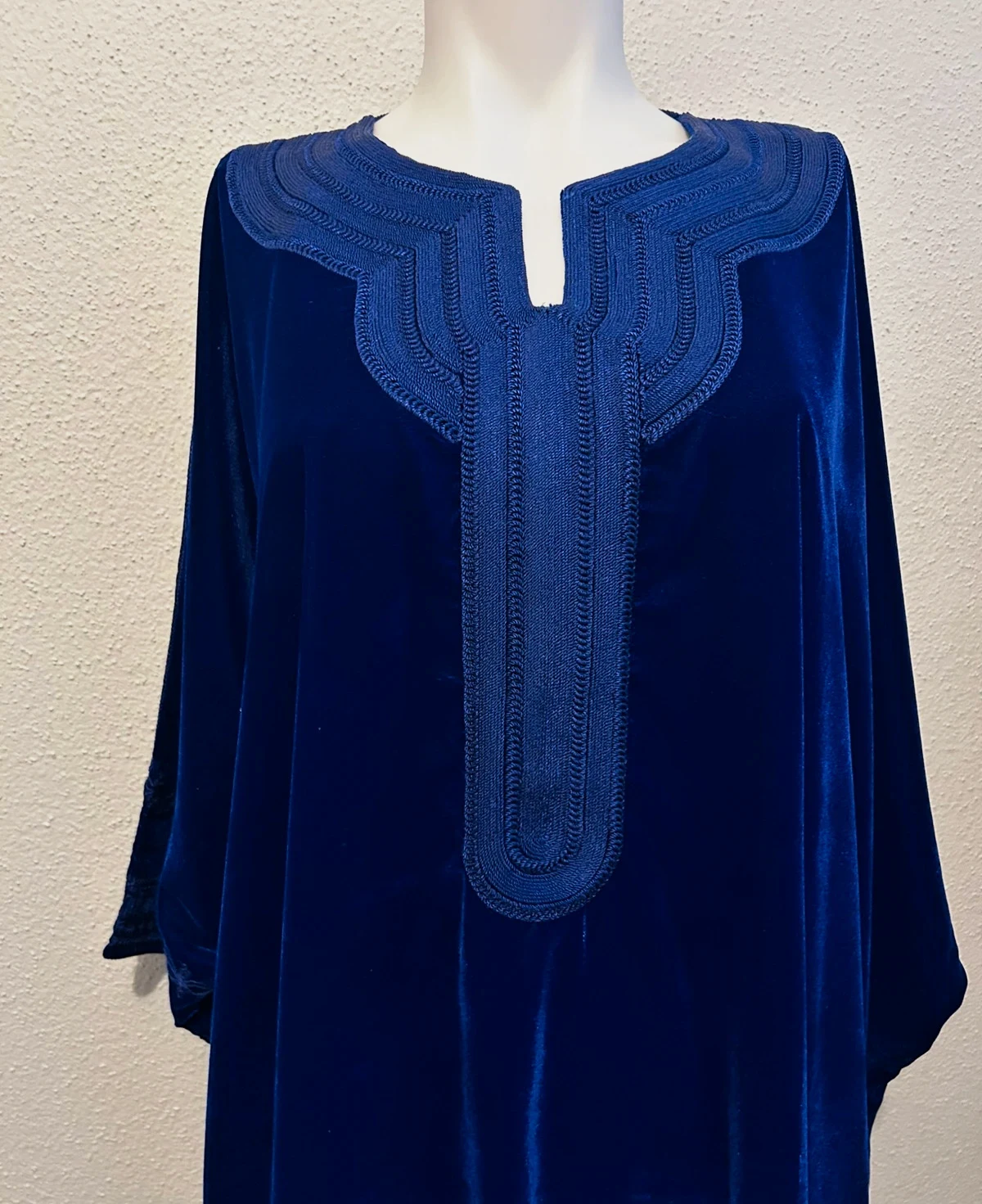 Caftan velours tendance prix ferme
