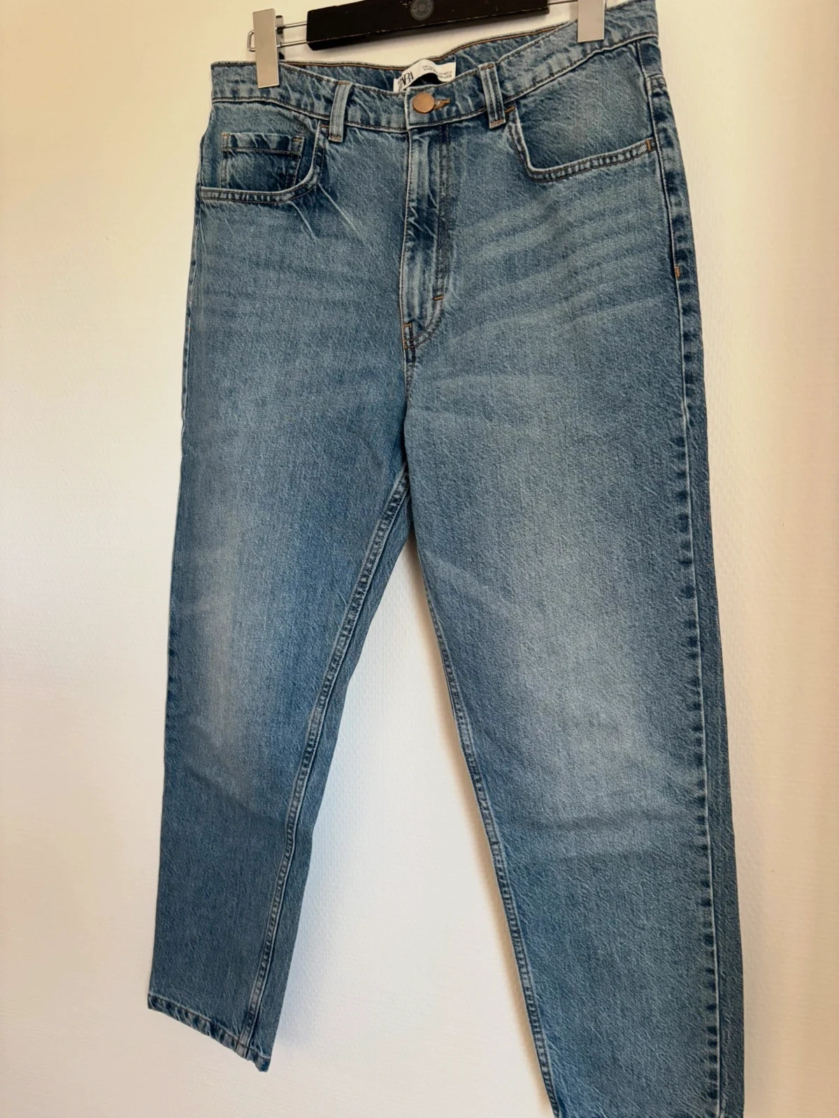 Jean droit taille haute – Zara – taille M / 38 / 10