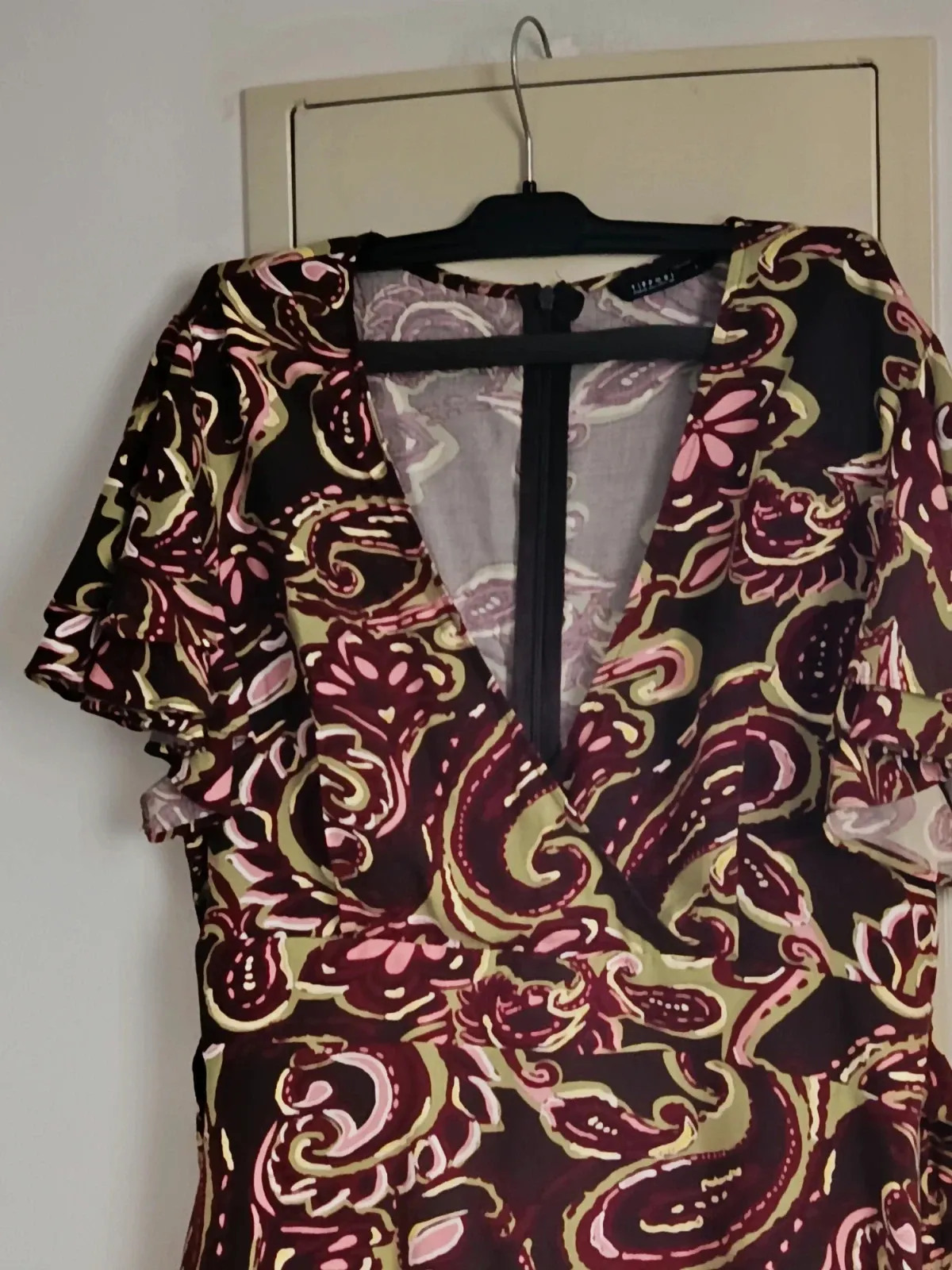 Vestido corto Tiffosi – Estampado Paisley Boho 🔥🔥L – Tiffosi – taille L / 40 / 12 2
