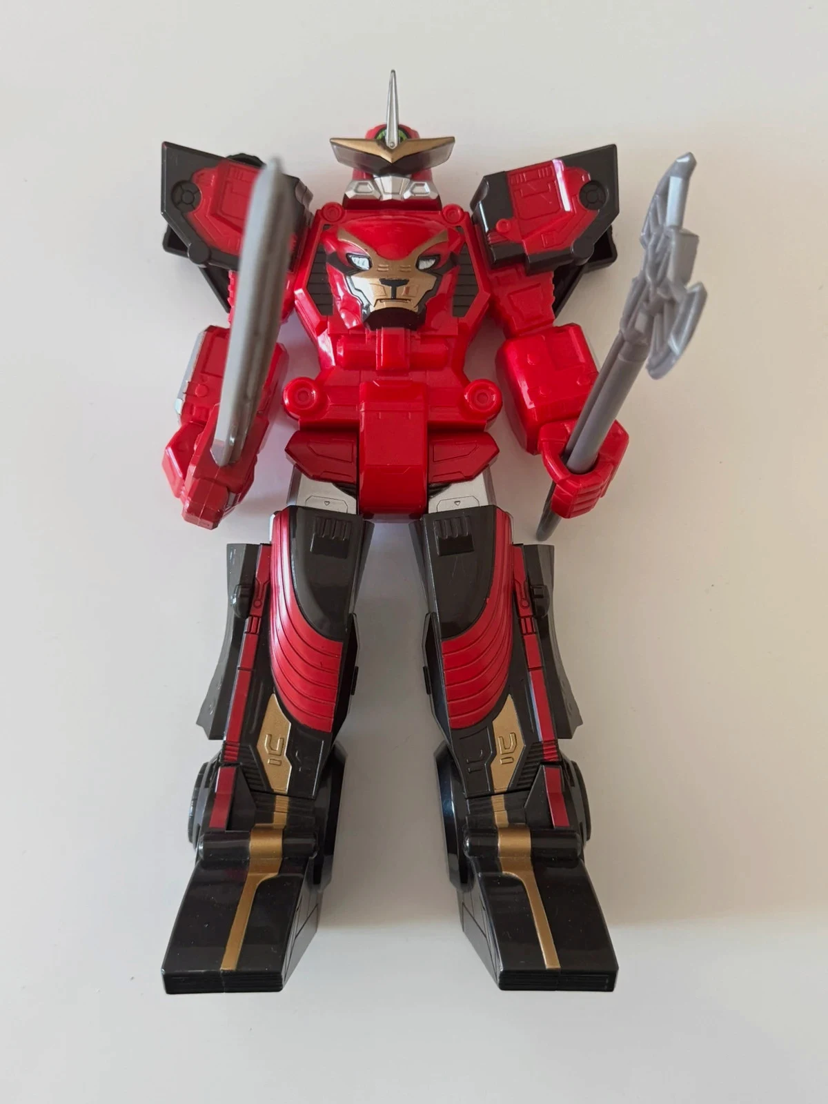 Power Rangers Beast Morphers – Figurine Robot Beast Racer Zord - 25 cm -