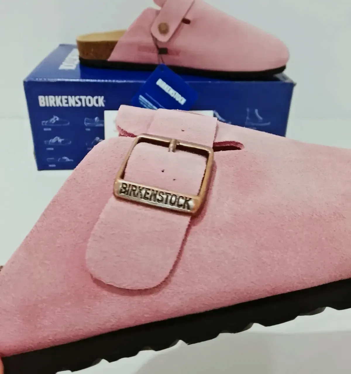 Birkenstock Boston Bs 41 pink – Birkenstock – rose – taille 41 3