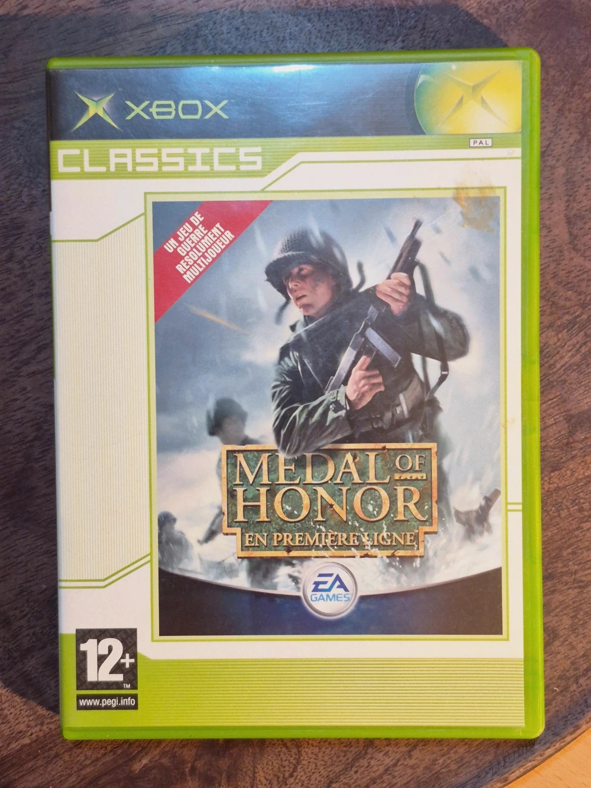 Jeu Xbox Originale - Medal of Honor En Première Ligne - Complet FR