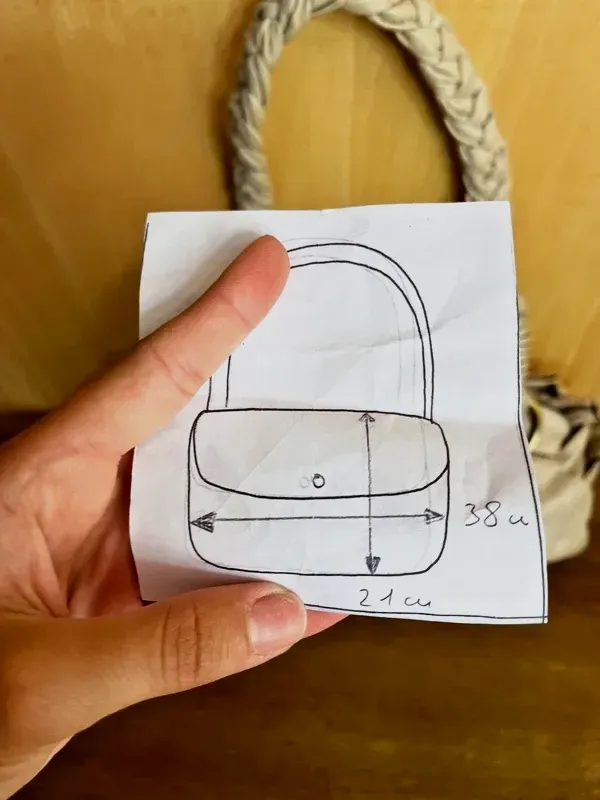 Sac à main beige tressé – Iro – beige – taille Taille unique 3