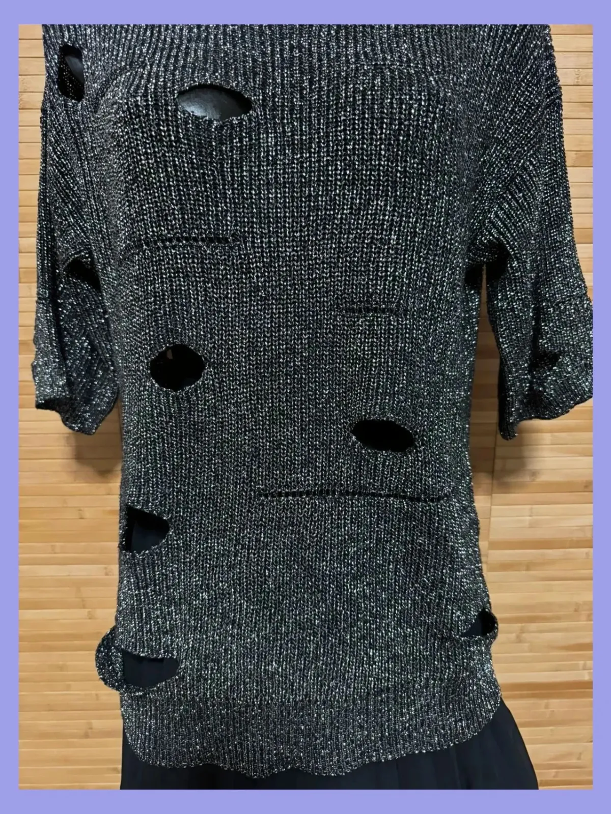 Divino jersey con rotos de Esther.H talla única 😍 – Esther. H – taille Taille unique 2