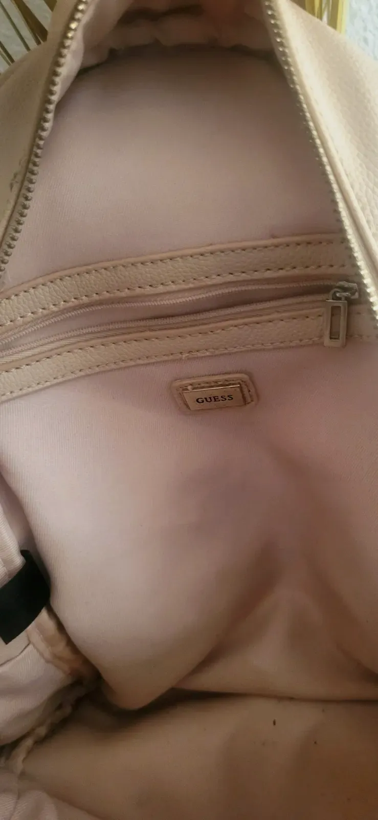 Sac à dos Guess rose poudré en cuir grainé – Guess – taille Taille unique 4