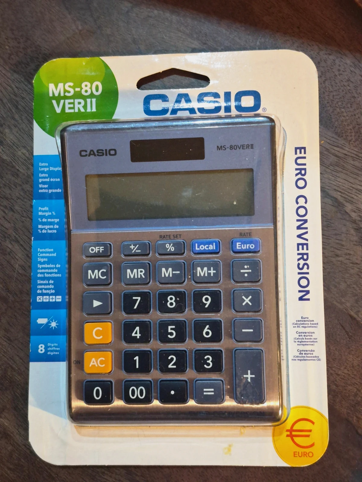 Calculatrice de bureau Casio MS-80