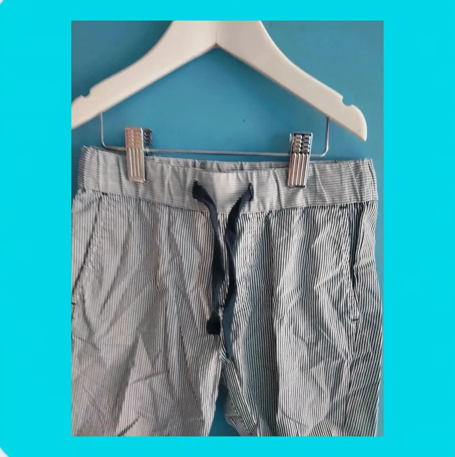 🩵 Pantalón Corto Niño Rayas 🩵 – H&M – taille 5 ans / 110 cm 2